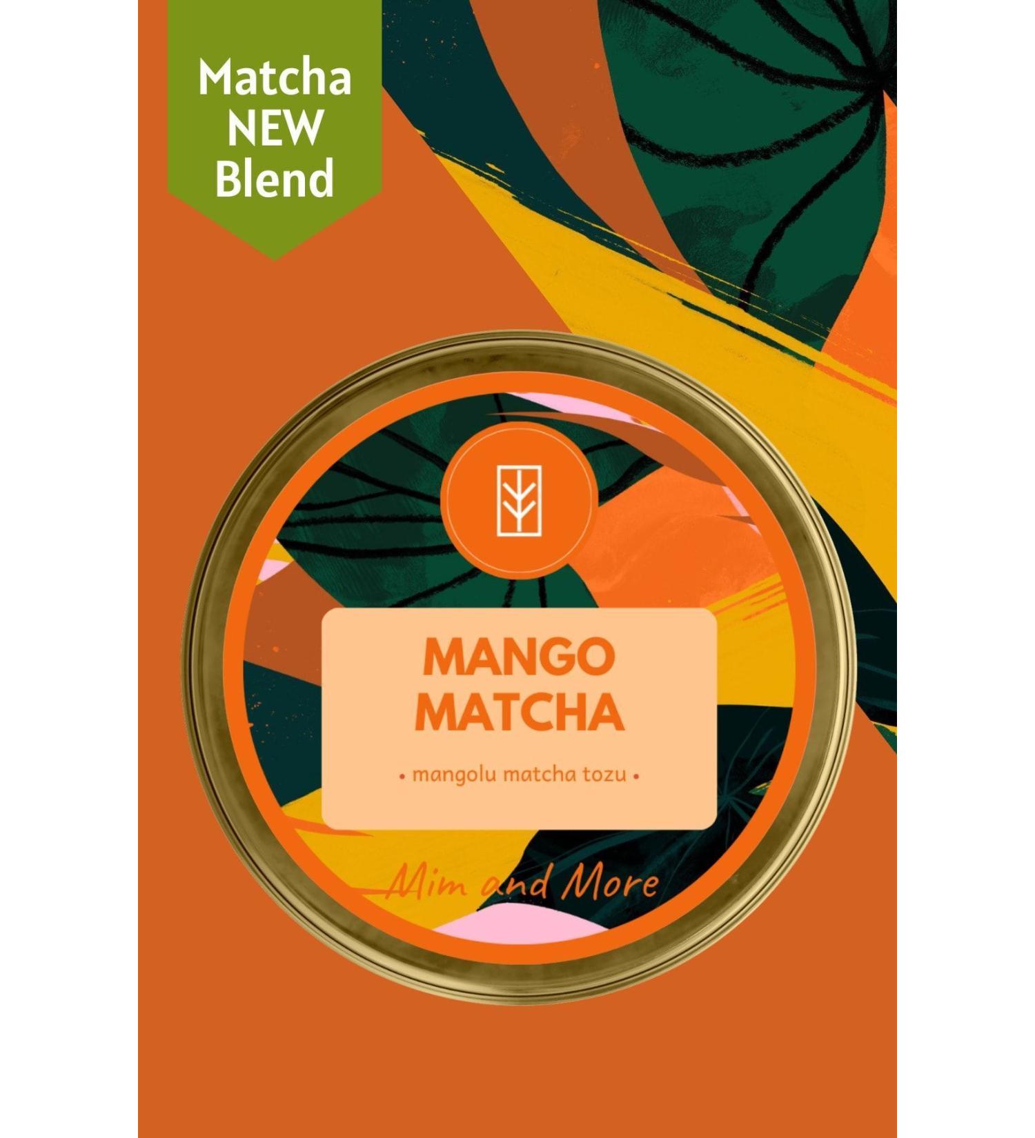 Mim and More Mango Matcha - Mango Matcha 25 gr - Buy Online on GoSupps.com