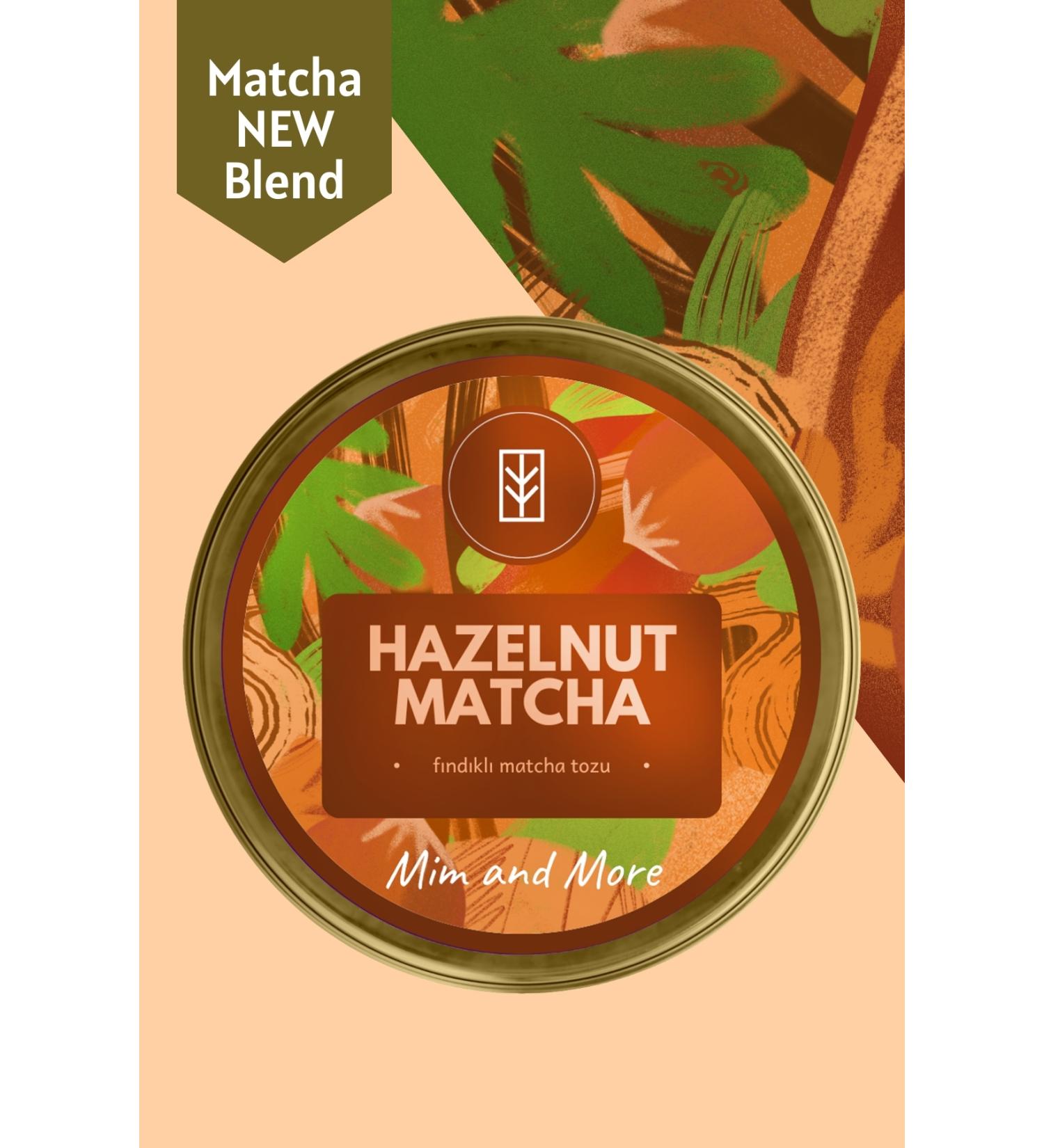 Mim and More Hazelnut Matcha - Hazelnut Flavored Matcha 25 gr - Buy Online on GoSupps.com