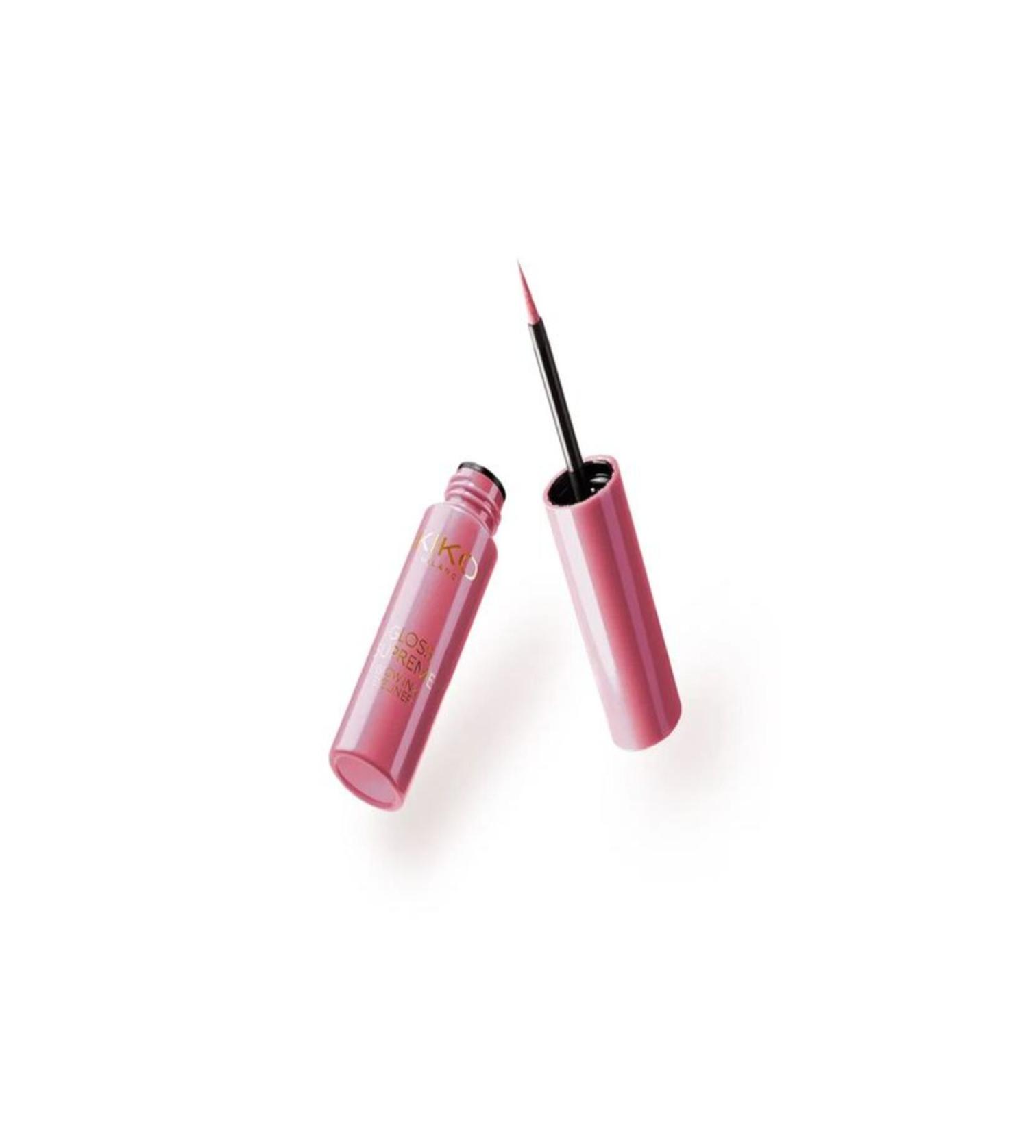 KIKO Gloss Supreme Glow Ink Eyeliner - 02 Magenta Mirage - Buy Online on GoSupps.com