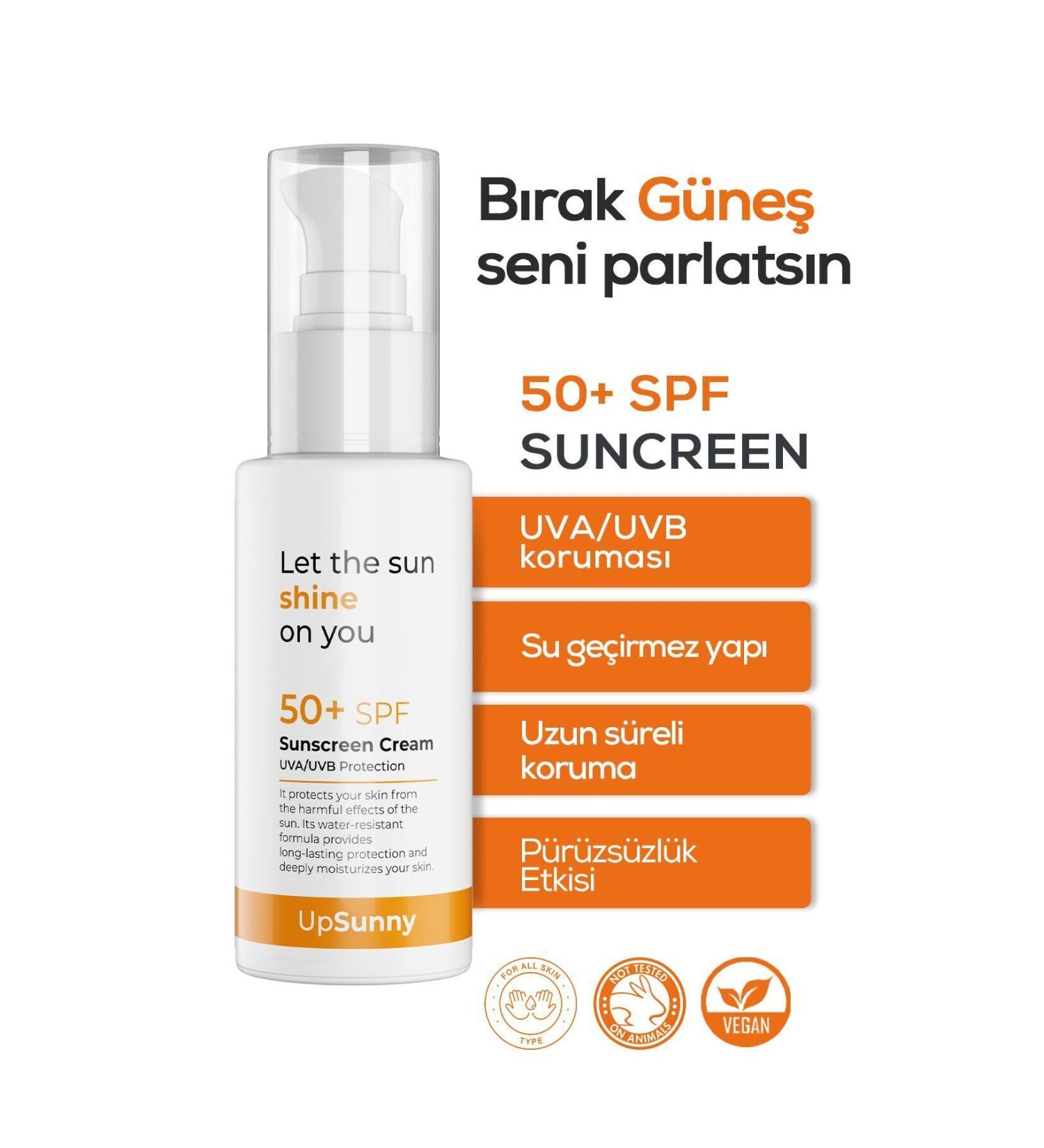 UPSUNNY 50 Spf Sunscreen Cream 60 ml Sunscreen - Buy Online on GoSupps.com