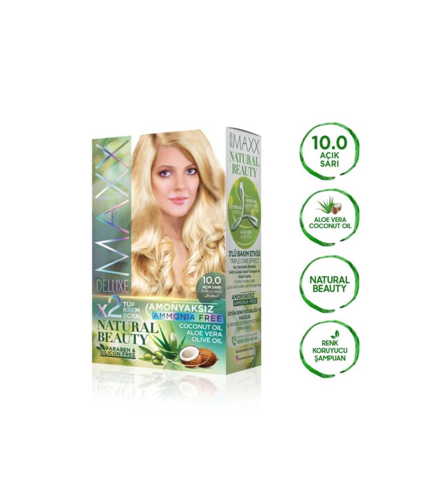 opencart New Season Clez Natural Beauty Ammonia-Free Hair Dye 10.0 Light Blonde Campaign