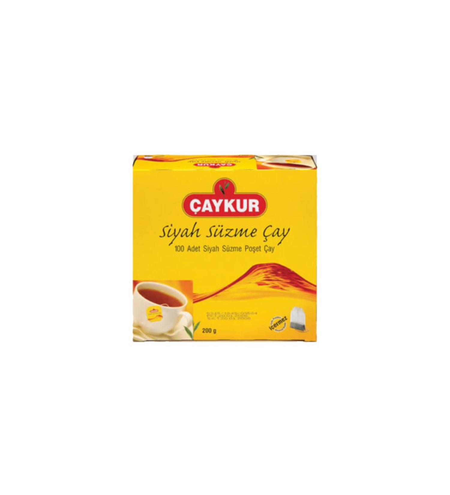 aykur Glass Tea Bag (100 Pieces) x6 Pieces