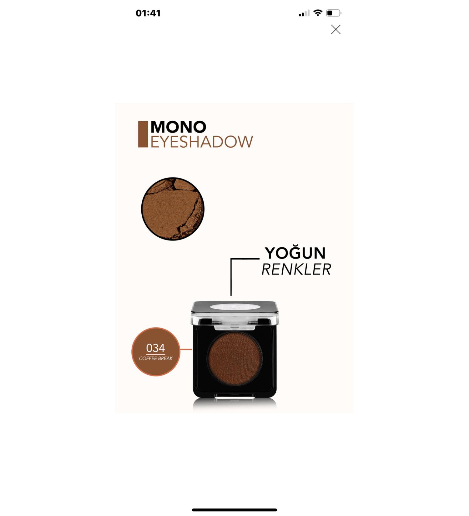 Flormar 034 Coffee Break Eyeshadow - Buy Online on GoSupps.com