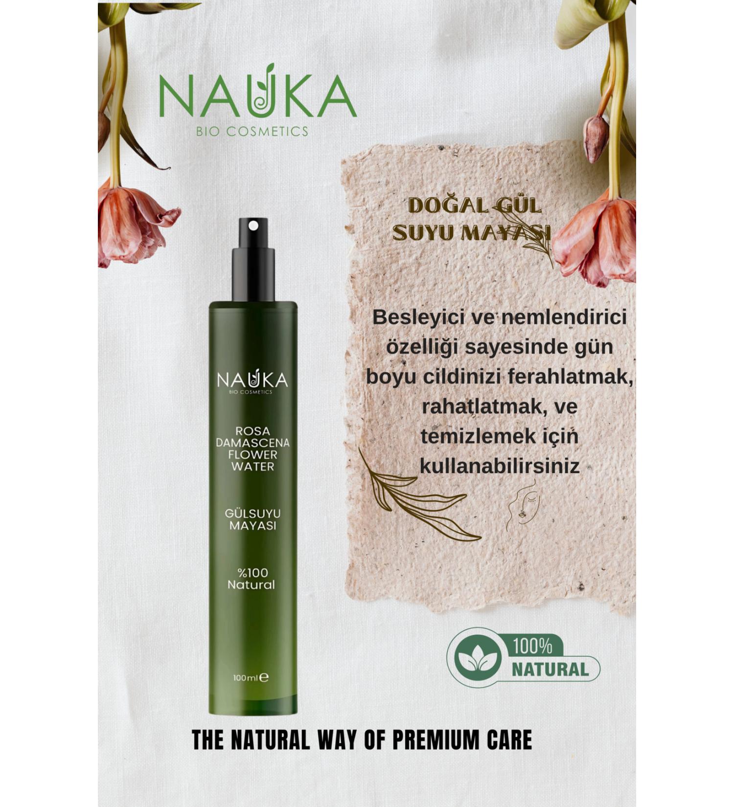 nauka ROSA DAMASCENA FLOWER WATER ROSEWATER YEAST - Buy Online on GoSupps.com