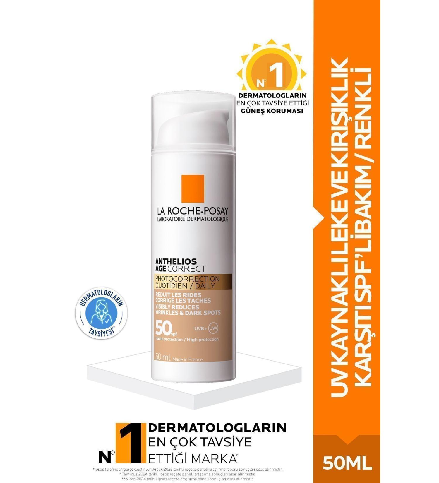 La Roche Posay Anti-Stain Tinted Sun Cream Protecting Against UV-Sourced Sun Rays spf50 50 ml Passi.3623