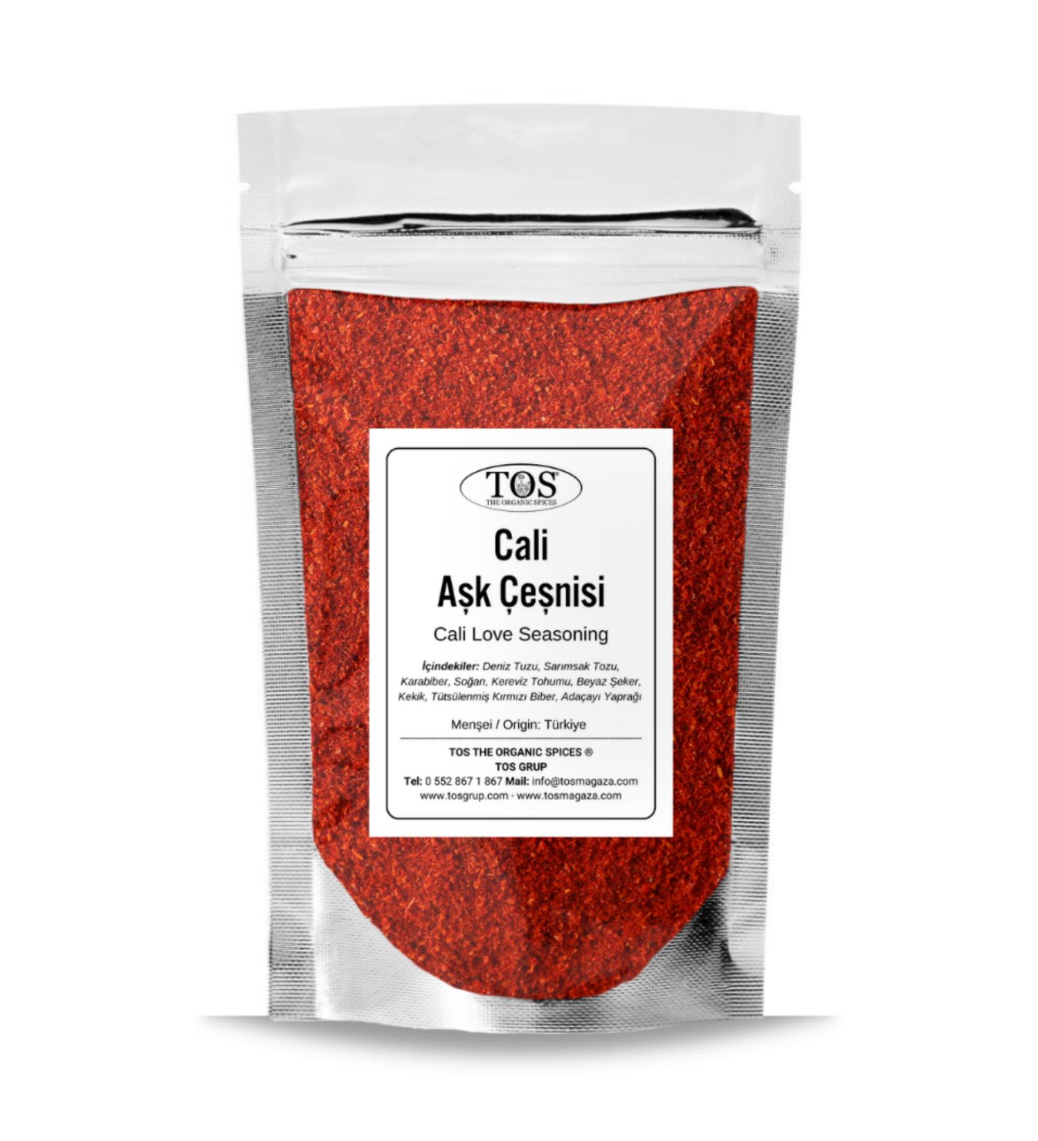 TOS The Organic Spices Cali Love Seasoning 250 gr Cali Love Seasoning - Premium Quality | Spice Mix