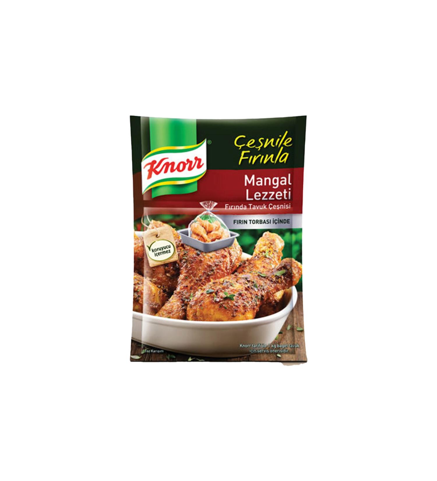 Knorr Baked Chicken Seasoning Barbecue Flavor (32 g) x4 Pieces