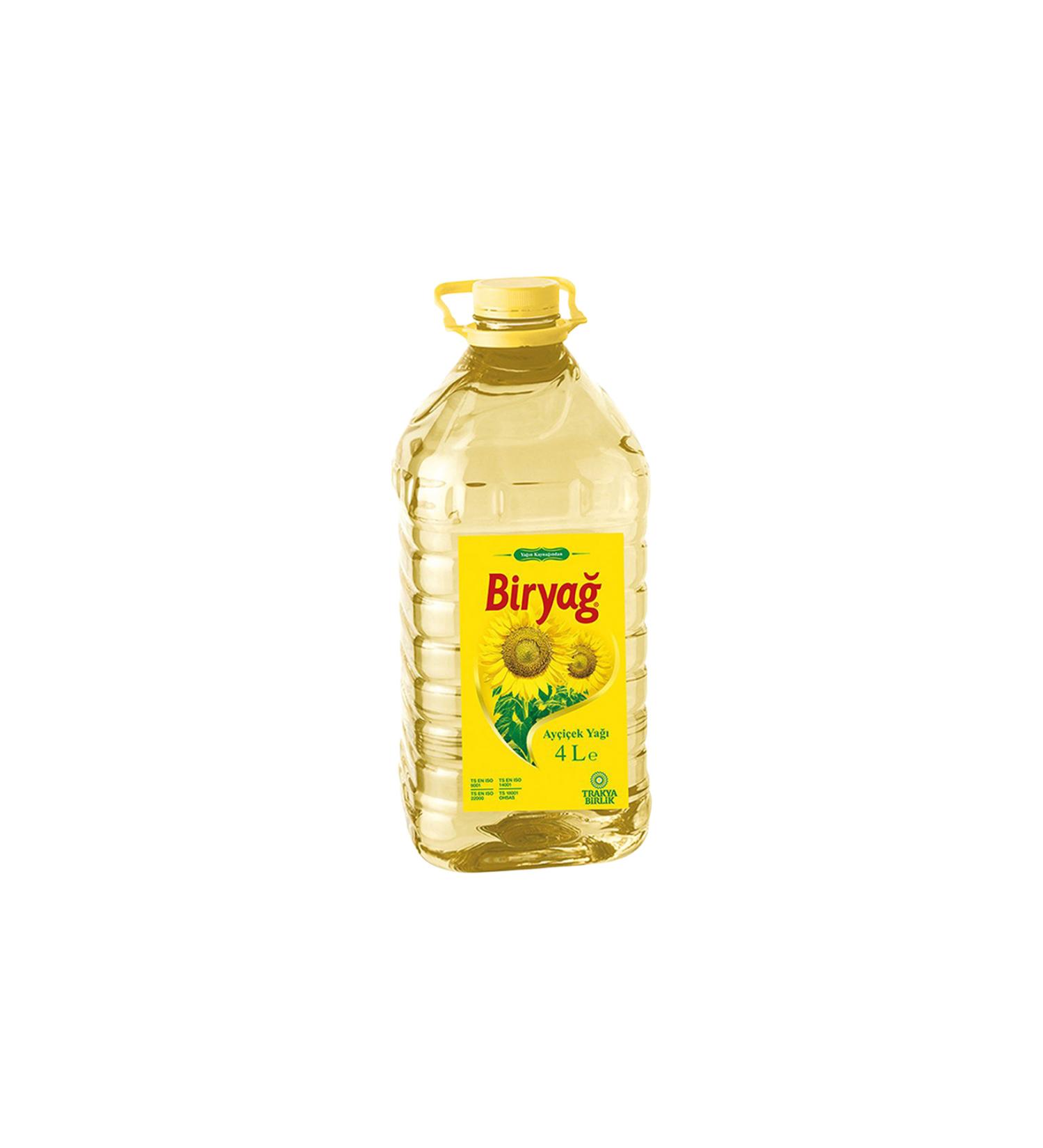Birya Birya Sunflower Oil (4 L) x6 Pieces