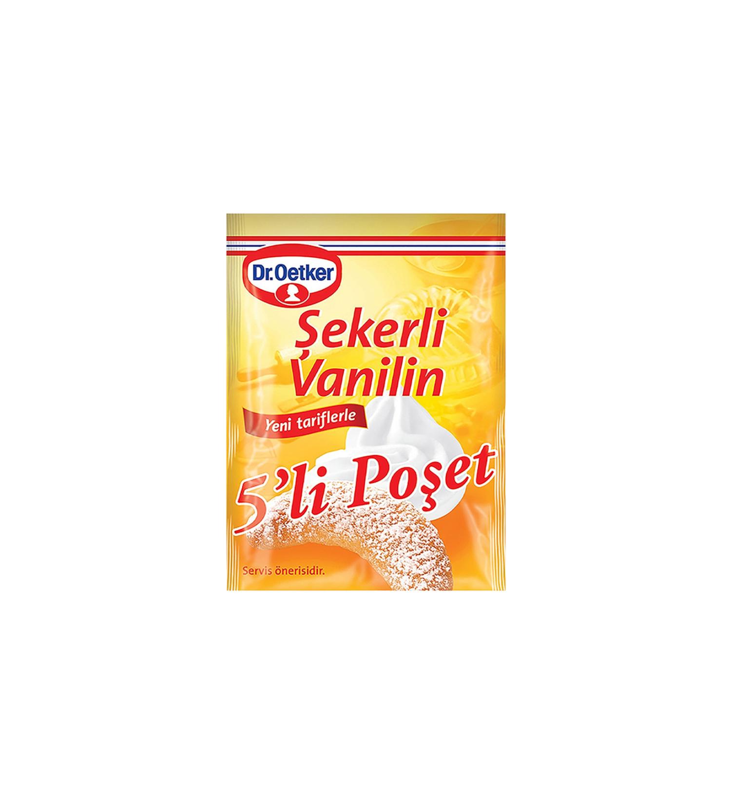 Dr. Oetker Sugar Vanillin (5 pieces) x4 Pieces