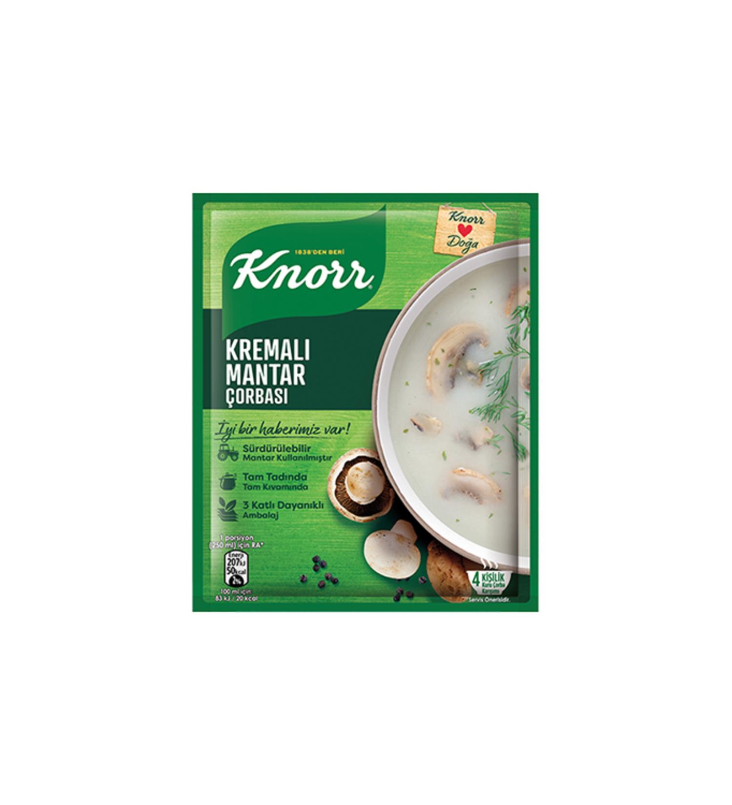 Knorr Cream of Mushroom Soup (63 g) x6 Pieces