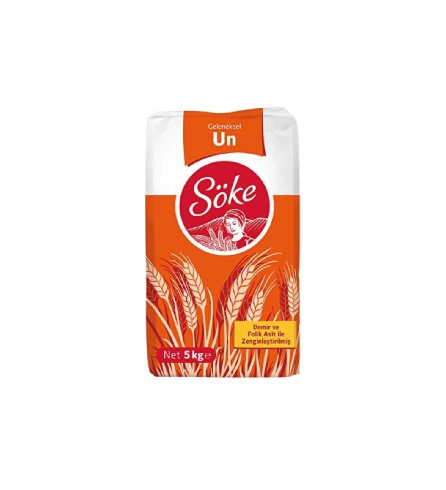 S ke Traditional Wheat Flour 4 X 5 Kg.