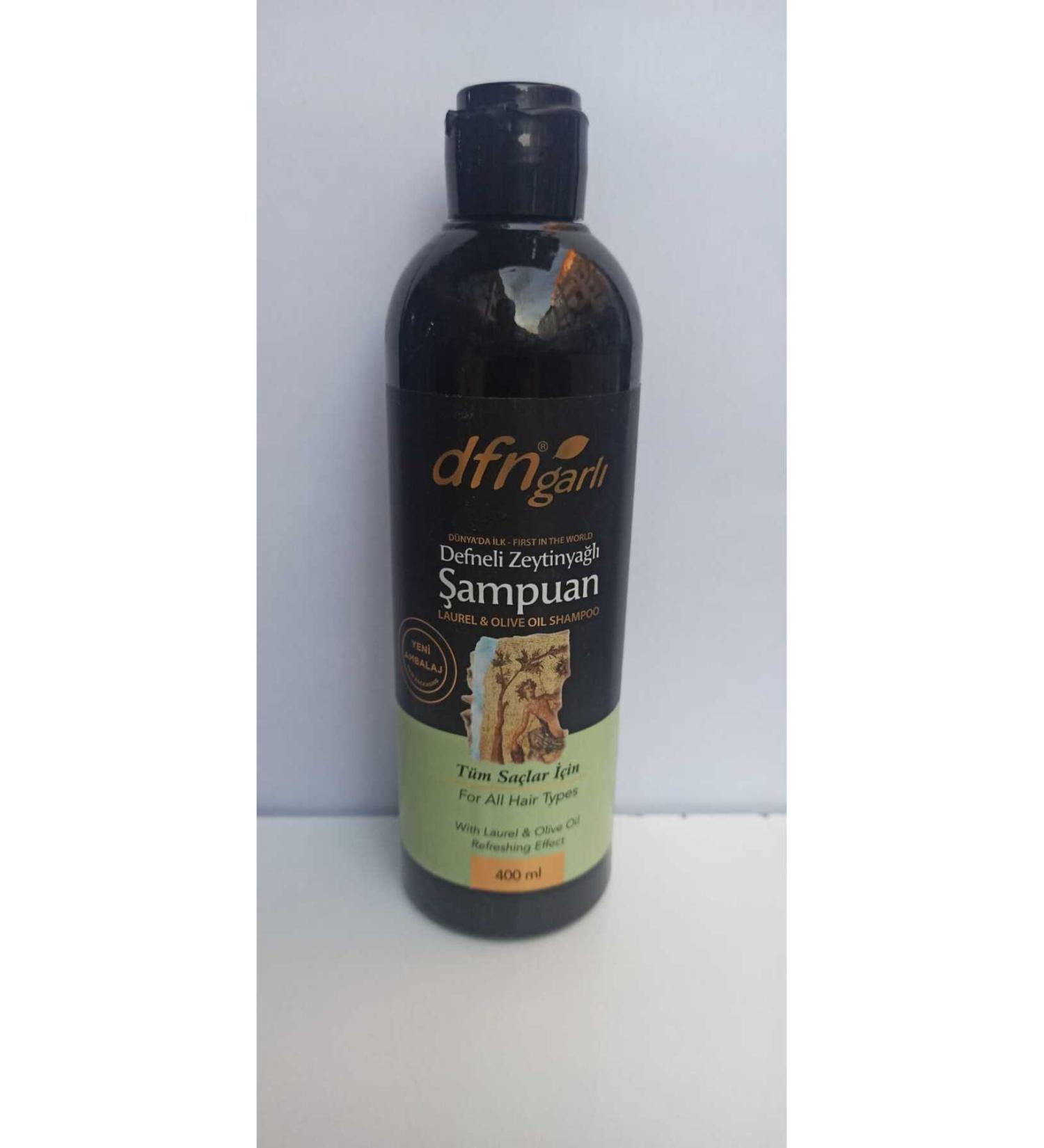 habibo lu dfn garl Natural Laurel Olive Oil Shampoo 400 ml.