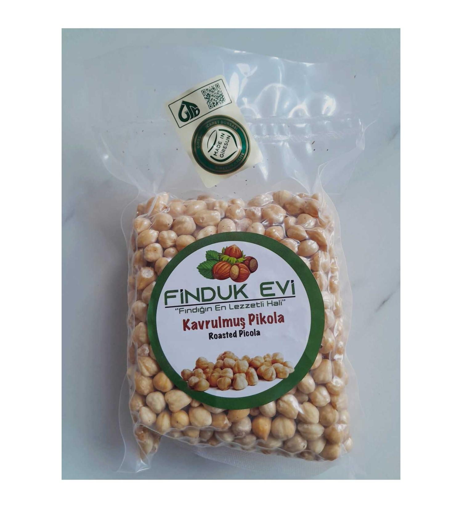 F NUTA Finduk House Roasted Pikola Hazelnuts 250 Gr