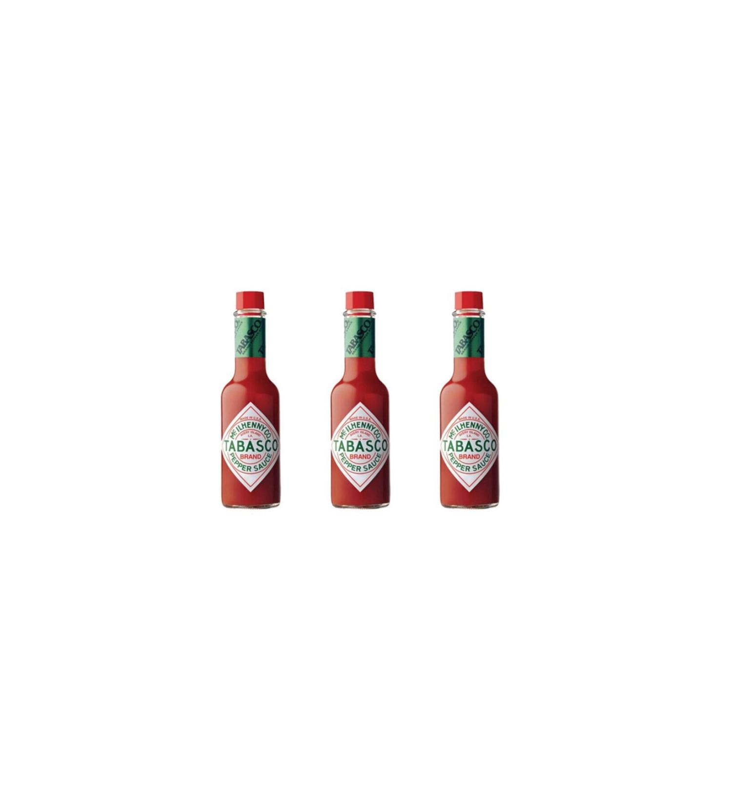 Tabasco Hot Pepper Sauce 60 Ml X 3 Pieces - Buy Online on GoSupps.com