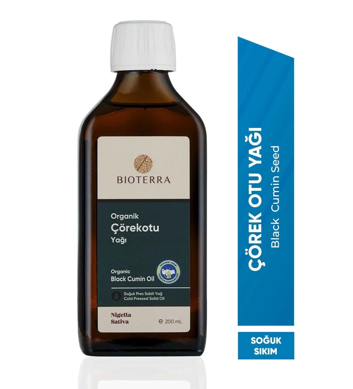 Bioterra Organic Black Cumin Oil 200 ml - Buy Online on GoSupps.com