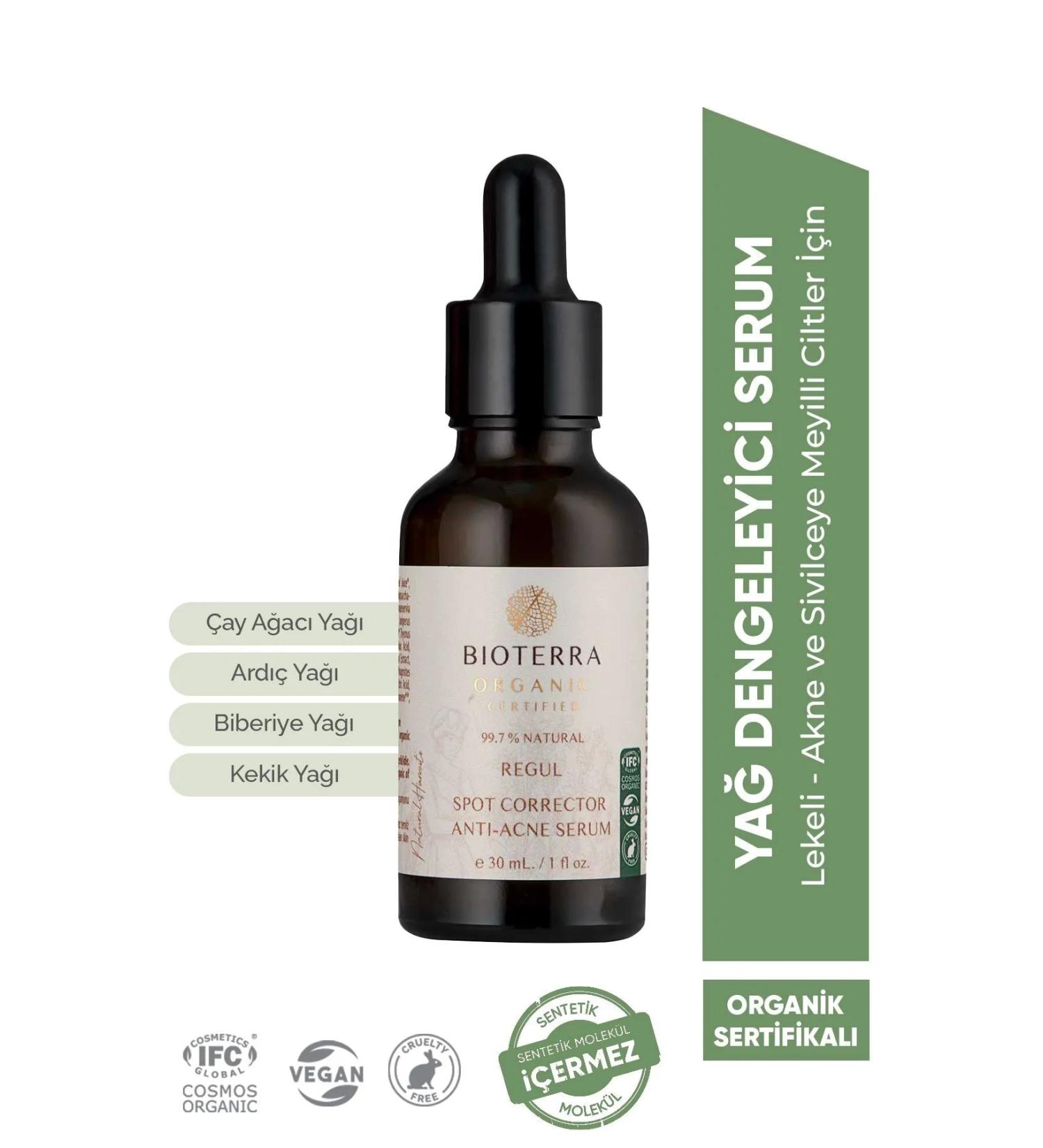 Bioterra Organic Certified Regul Anti-Acne Serum 30 ml
