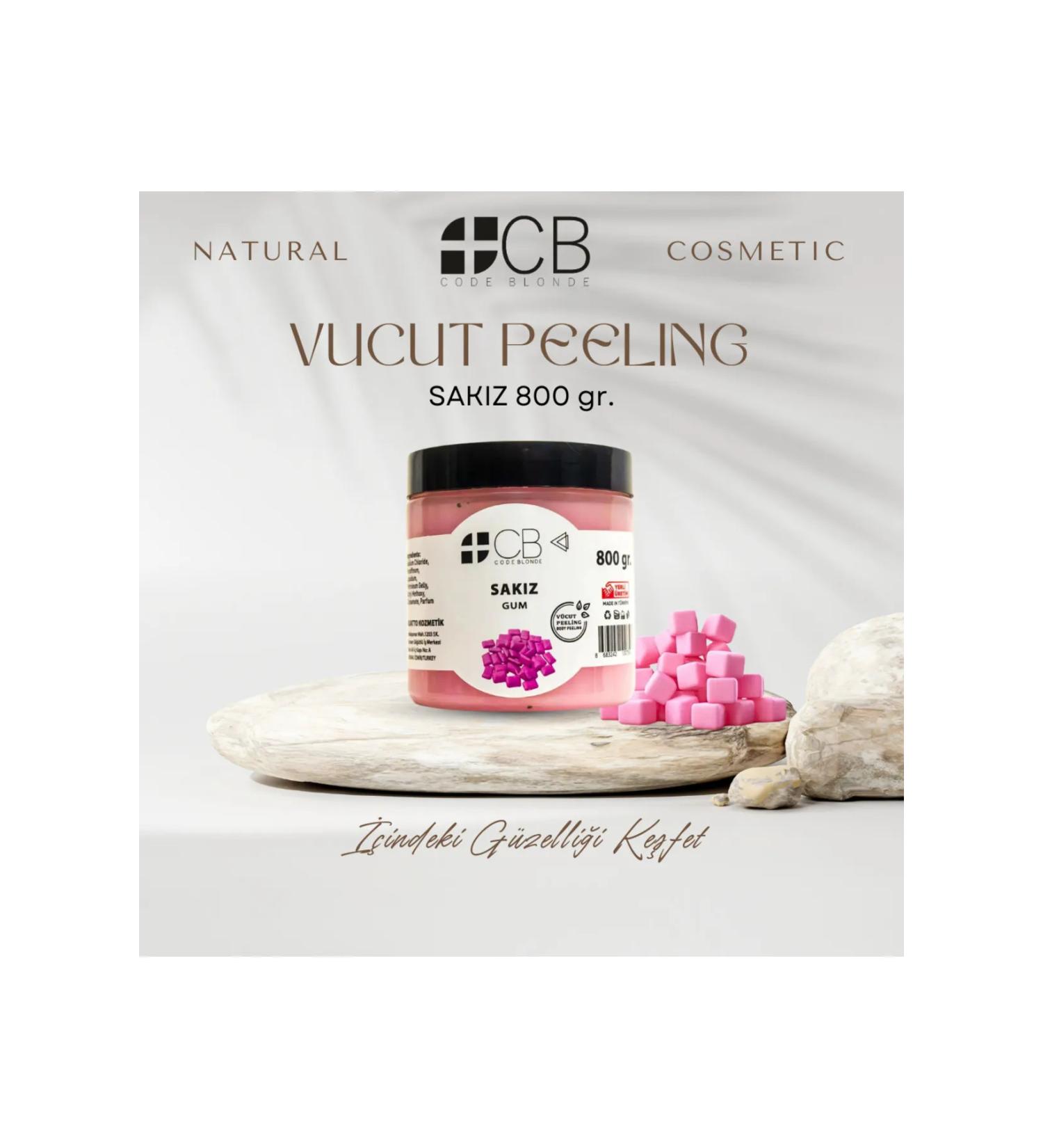 CODE BLONDE PEELING 800 gr GUM