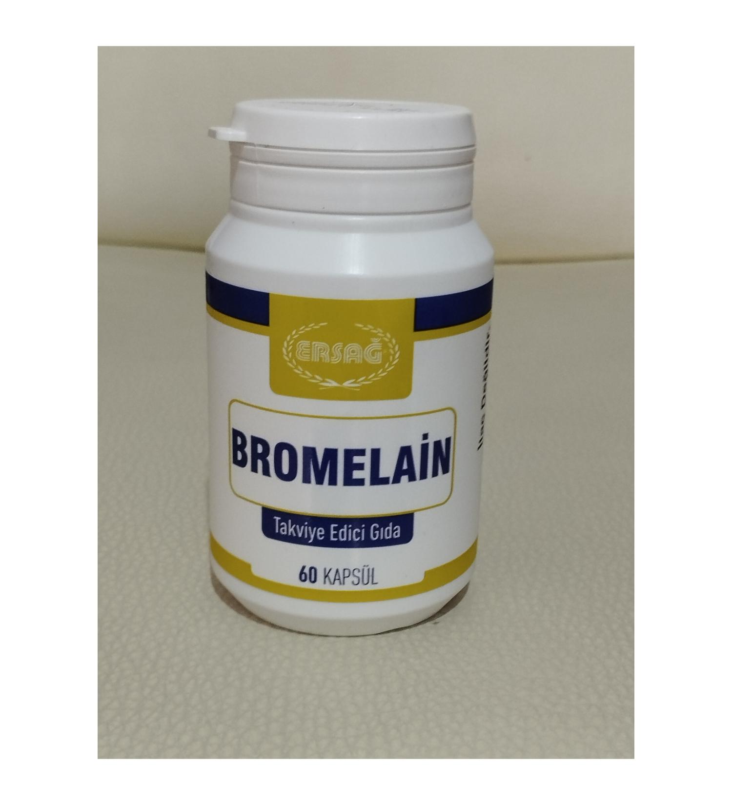 Ersa ERSA BROMELAIN Food Supplement (60 Capsules)