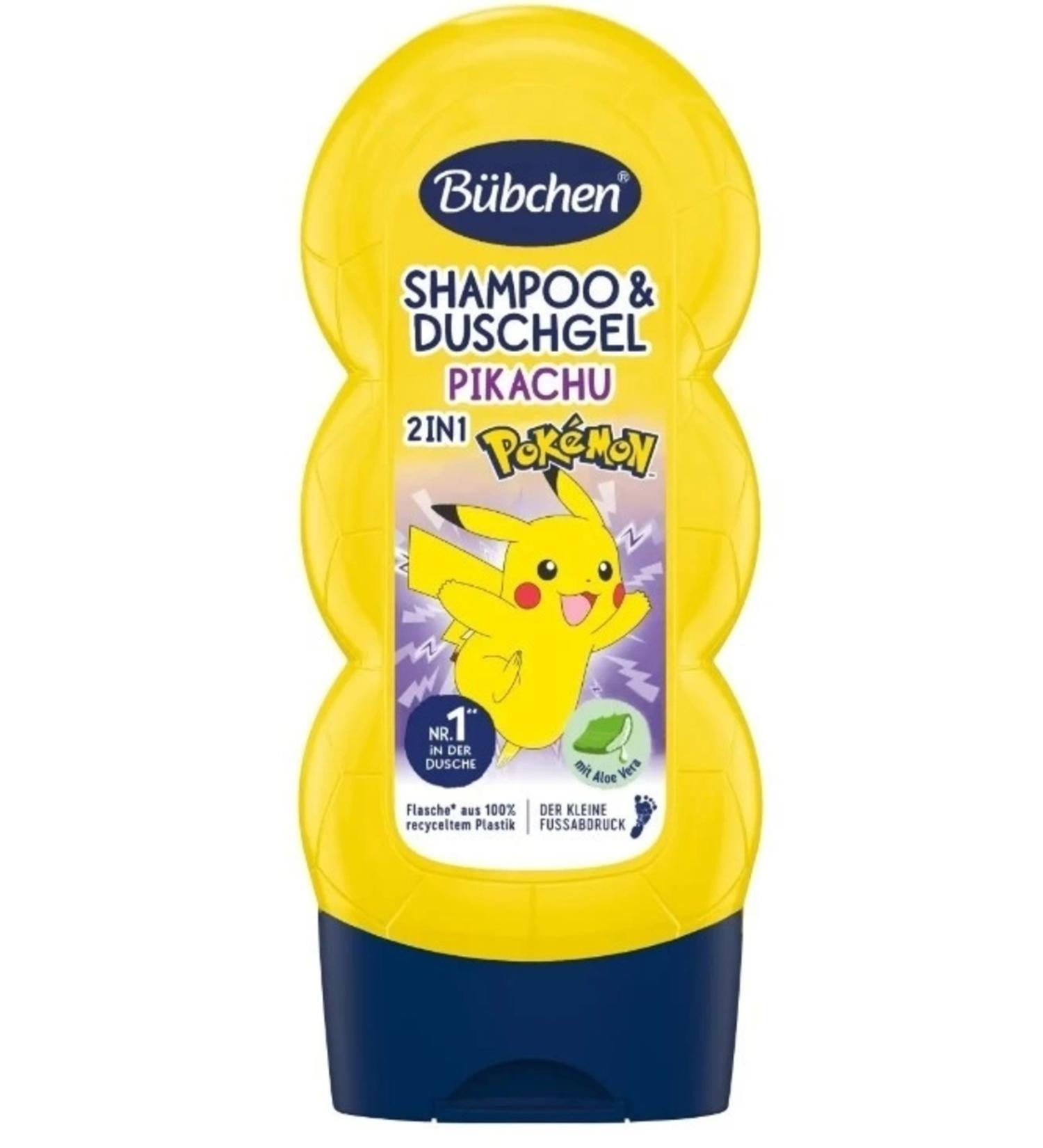 Kids Shampoo & Shower Gel 2 In 1 Pokemon Pikachu 230 ml - Buy Online on GoSupps.com