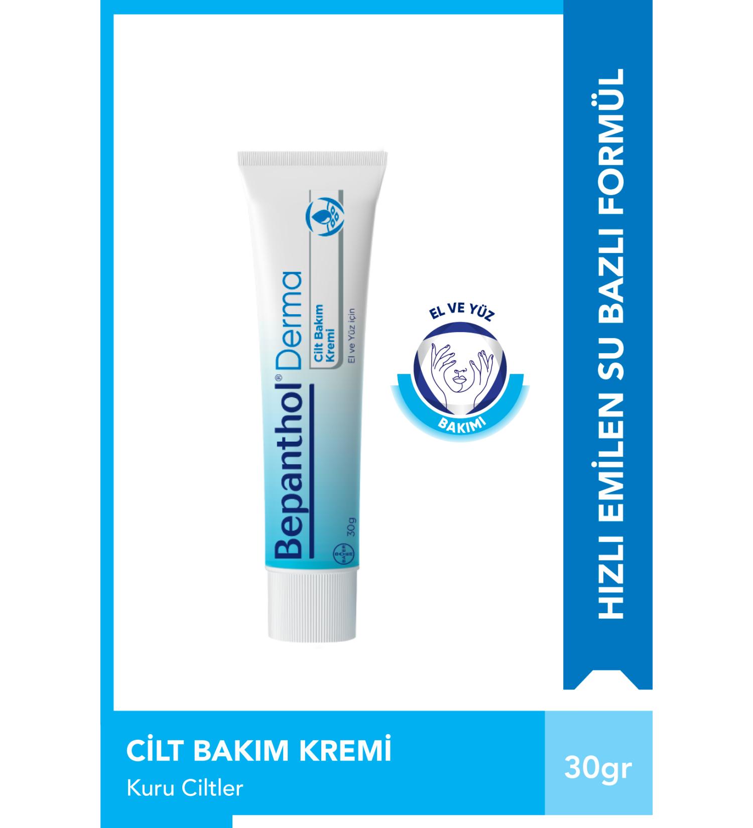Bepanthen Skin Care Cream 30gr L Suitable for All Skin Types Hand and Daily Face Care - Buy Online on GoSupps.com