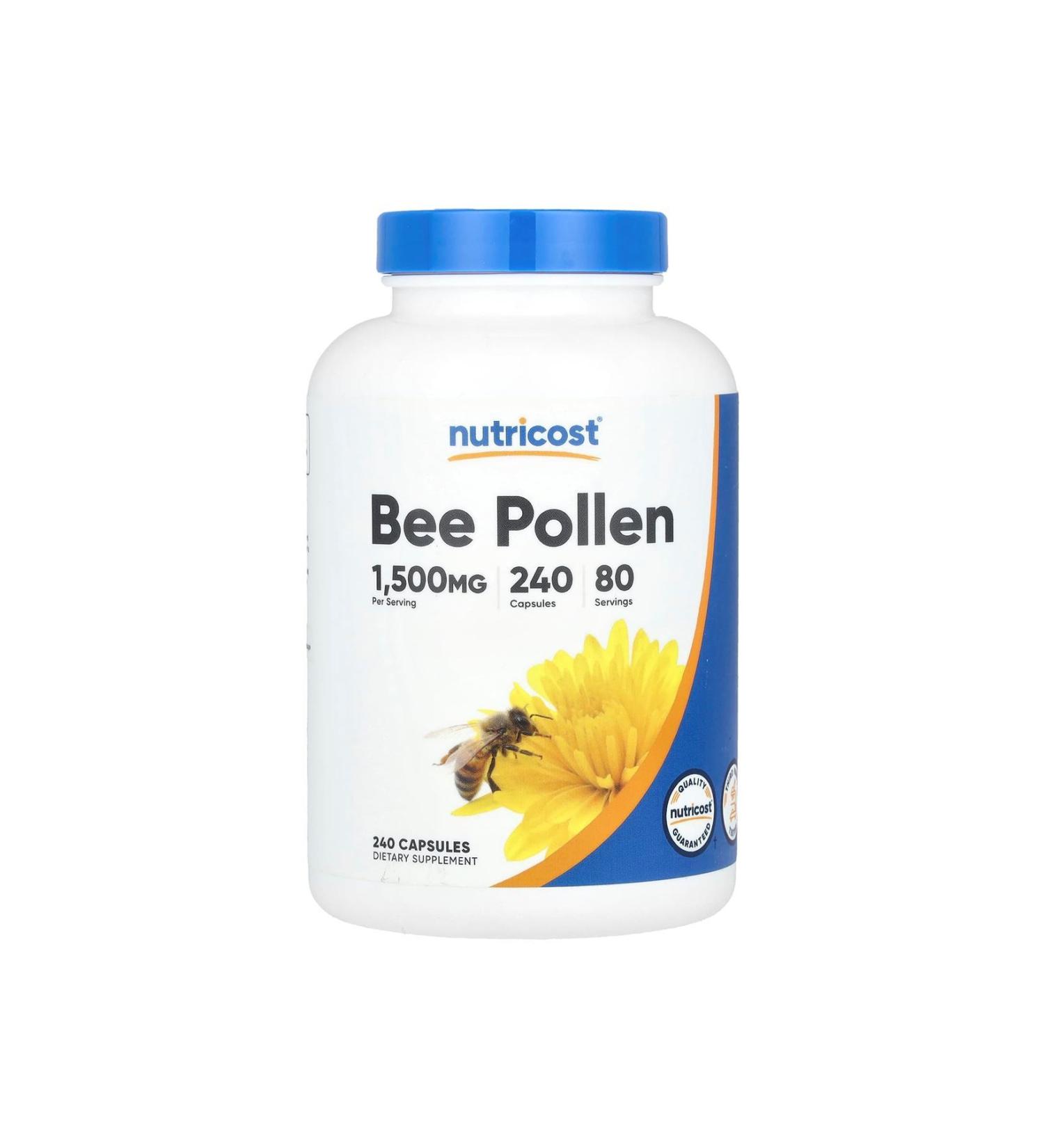 Nutricost Bee Pollen 1500 Mg 240 Capsules