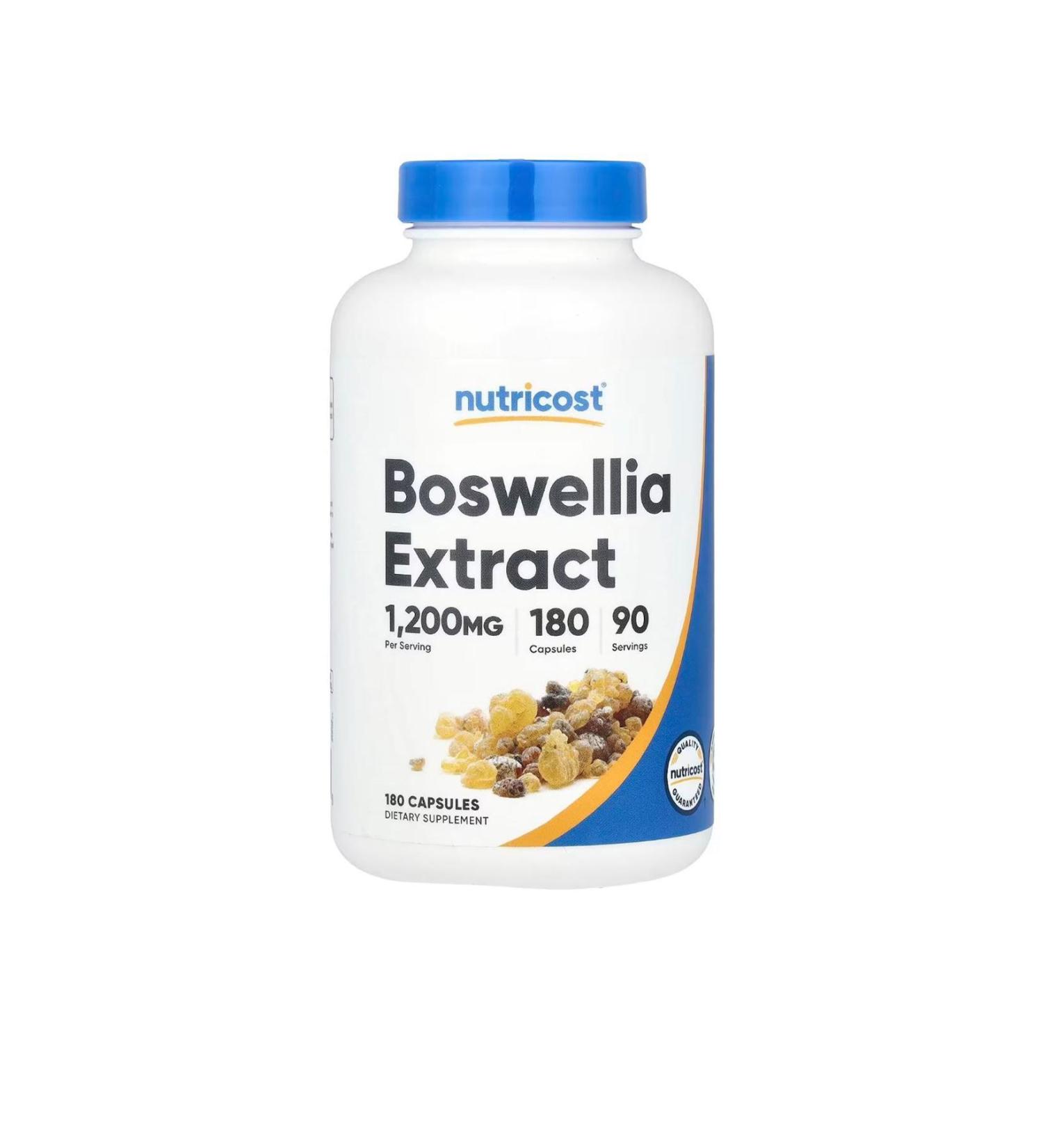 Nutricost Boswellia Extract 65% Boswellic Acid 1 200 Mg 180 Capsules