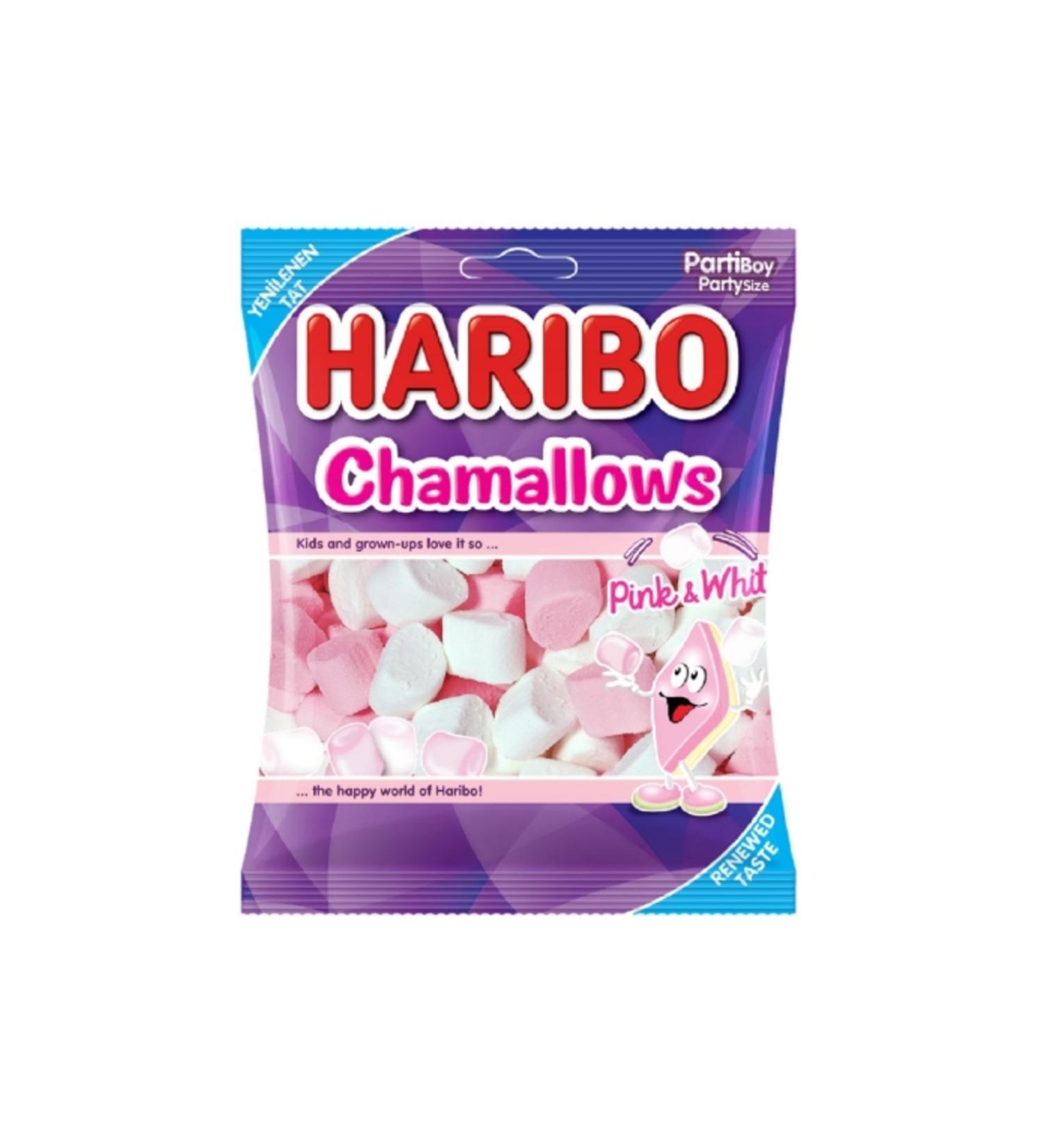 Haribo Chamal. Pink-white 150 gr. (6 pcs)