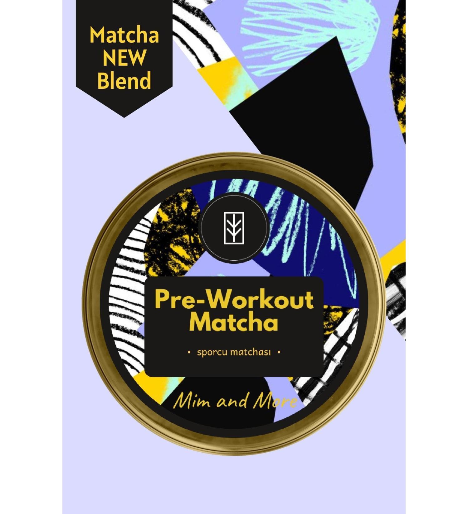 Mim and More Pre-workout Matcha - Athlete Matcha 25 gr - Buy Online on GoSupps.com