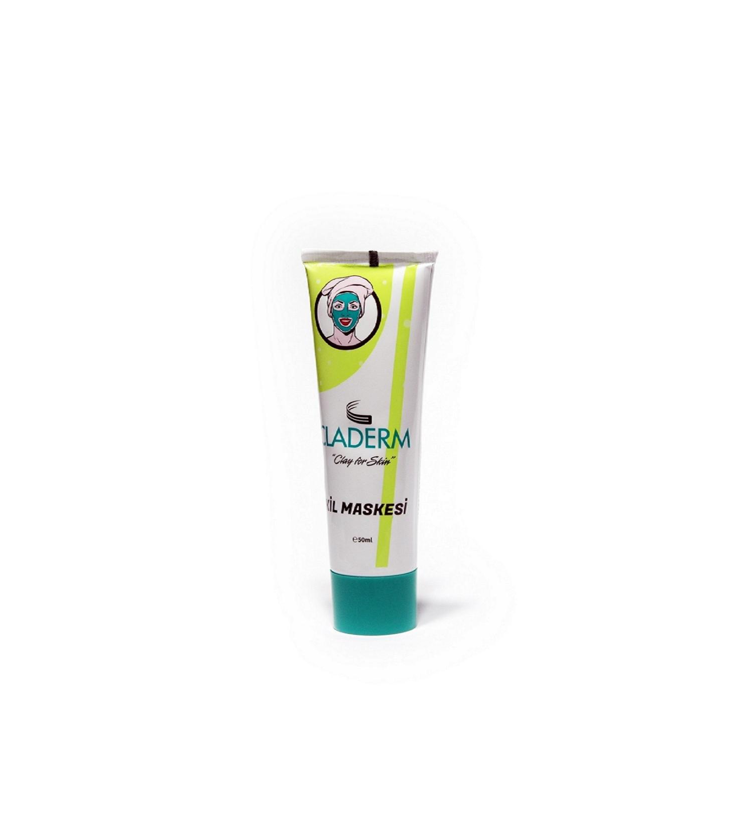 Claderm 50ml Tube Clay Mask