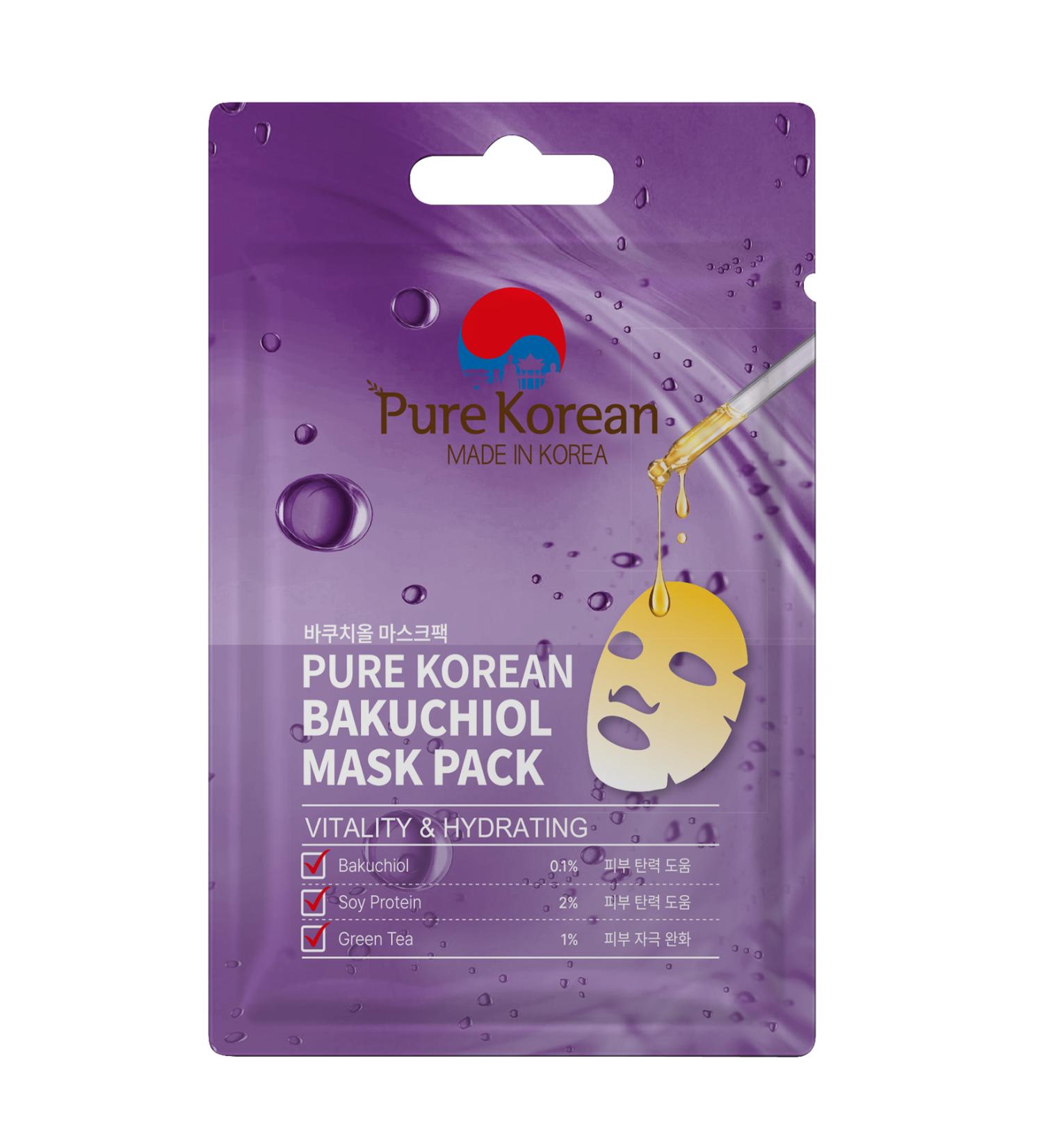 PURE KOREAN Bakuchiol Mask Pack