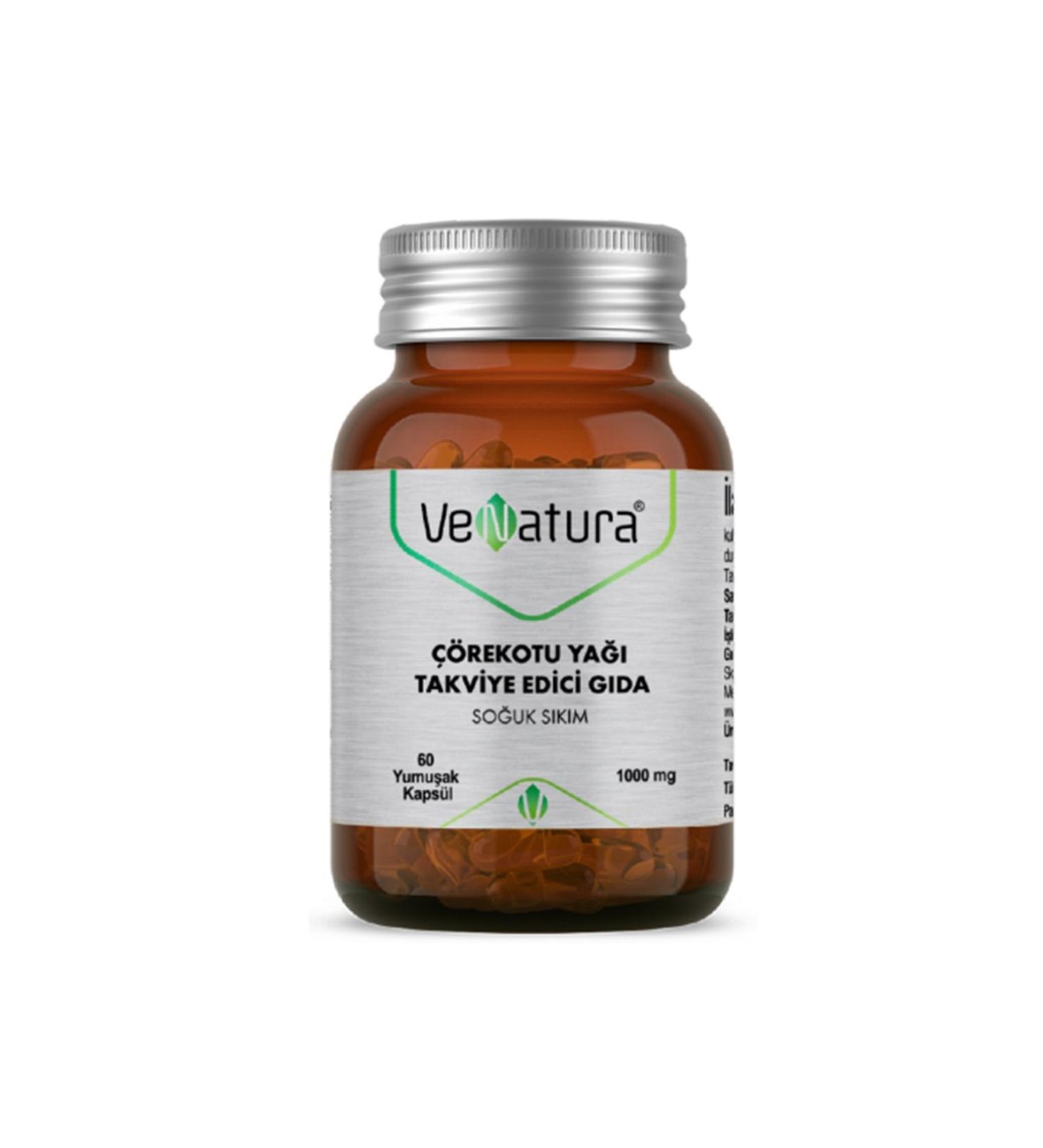 Venatura Black Cumin Oil 1000 Mg 60 Softgels