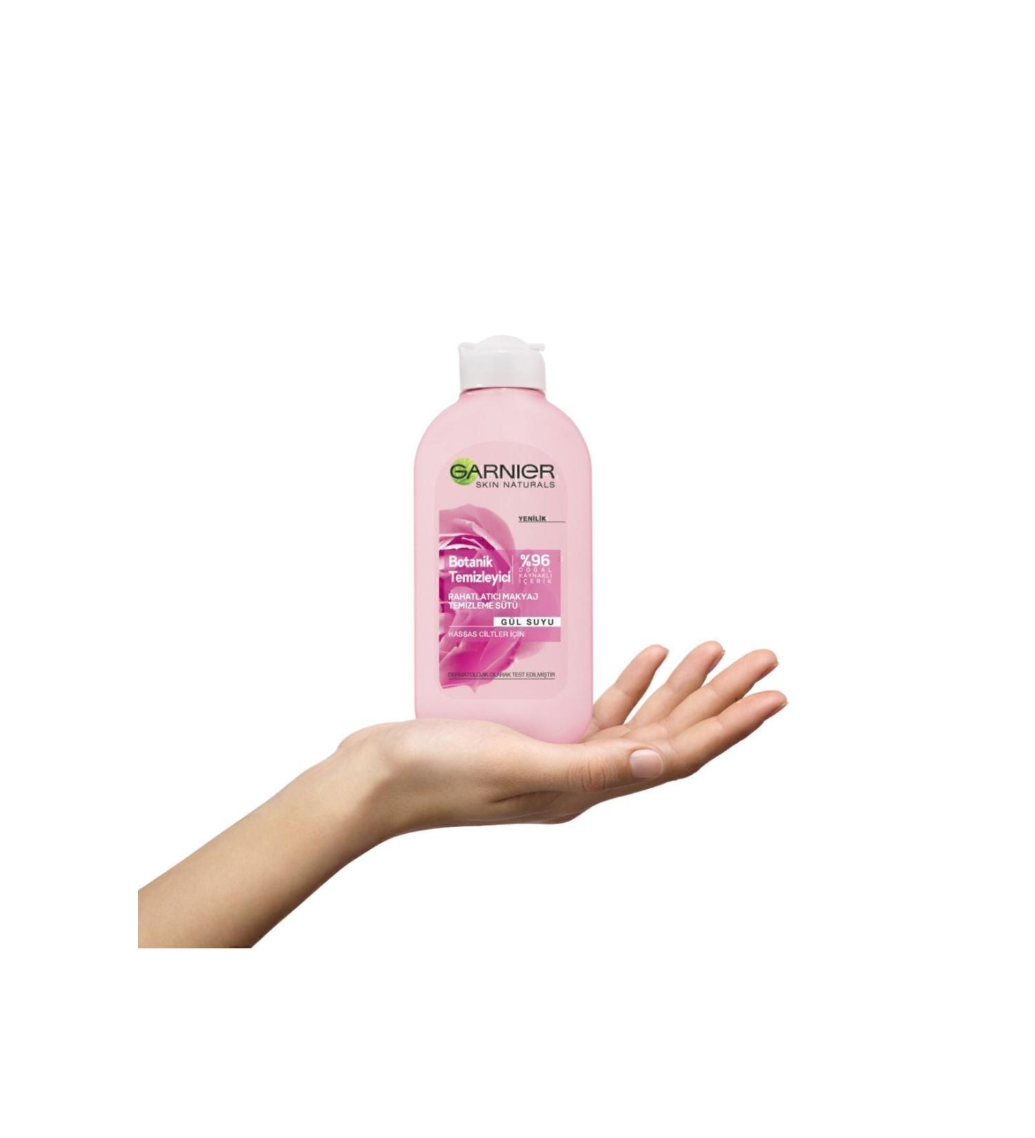 Garnier Botanical Cleansing Skin Naturals Milk 200ml-Rose Sensitive Skin