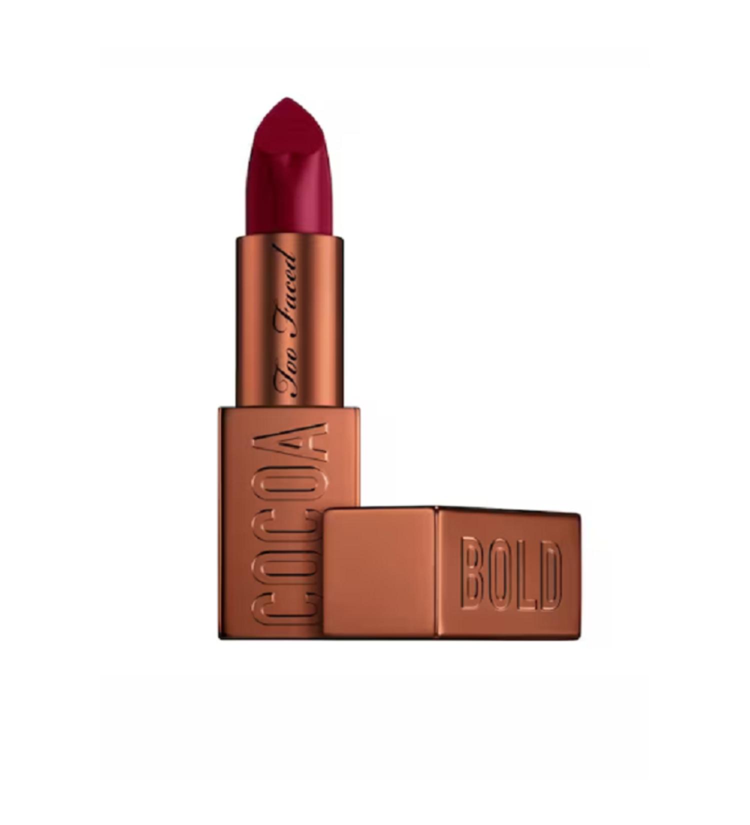 Too Faced TRIPLE FUDGE MATTE SATIN AND SHINY FINISH SHAPER PERMANENT CREAM LIPSTICK-3.3 G PASS .3471