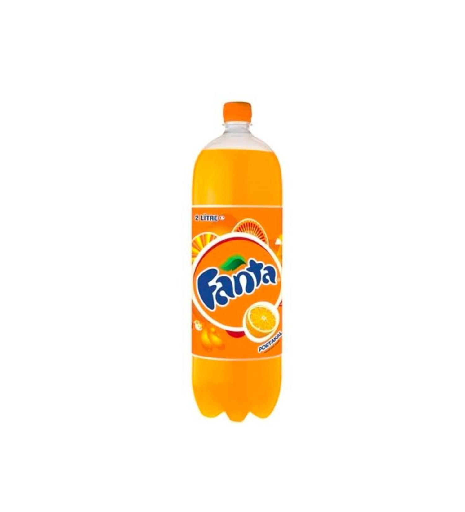 Fanta Orange Flavored Carbonated Drink (2 L) x6 Pieces
