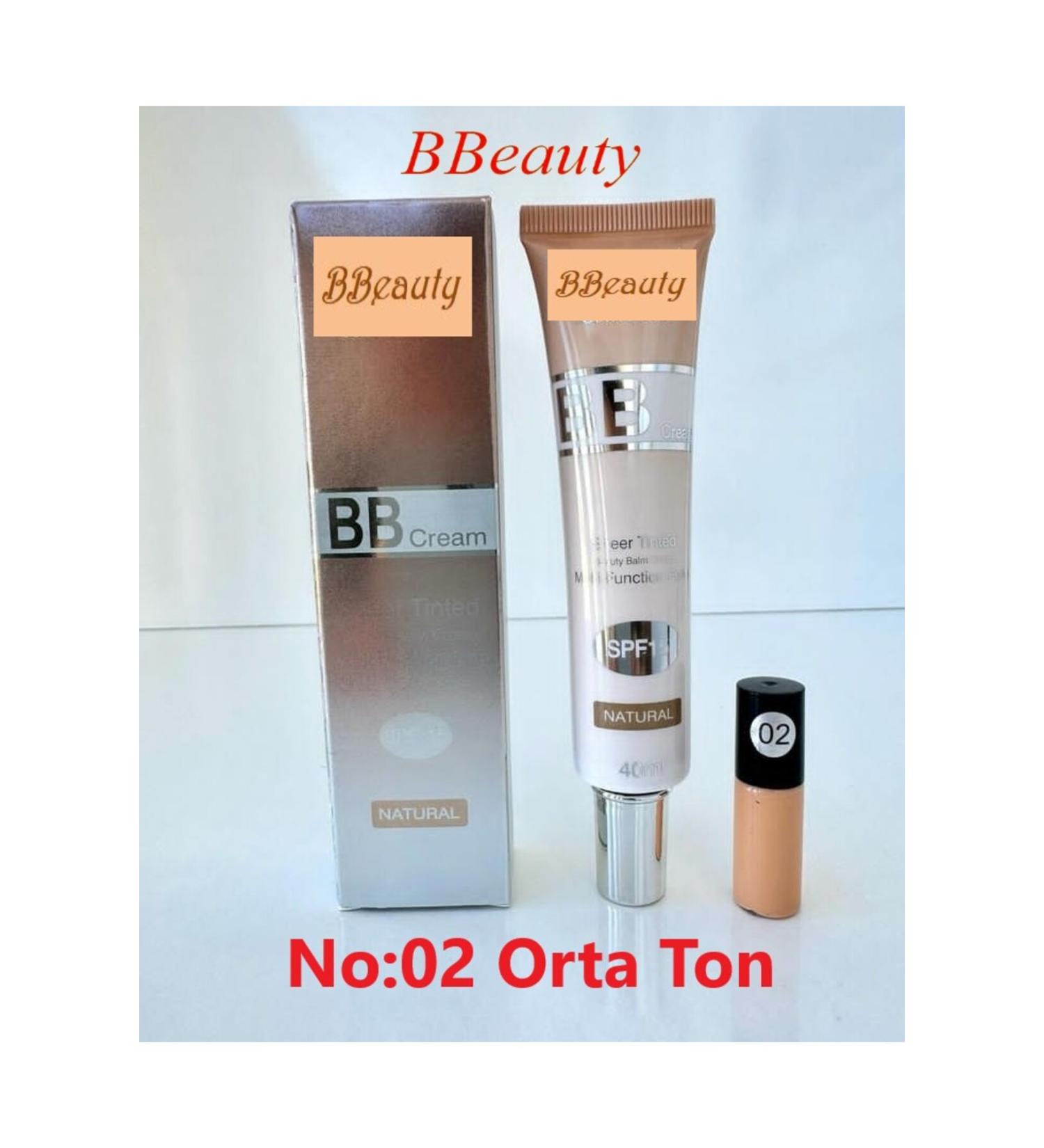 BBeauty Sheer Tinted Natural Waterproof Multi-Function SPF15 BB Cream Foundation 40 ml