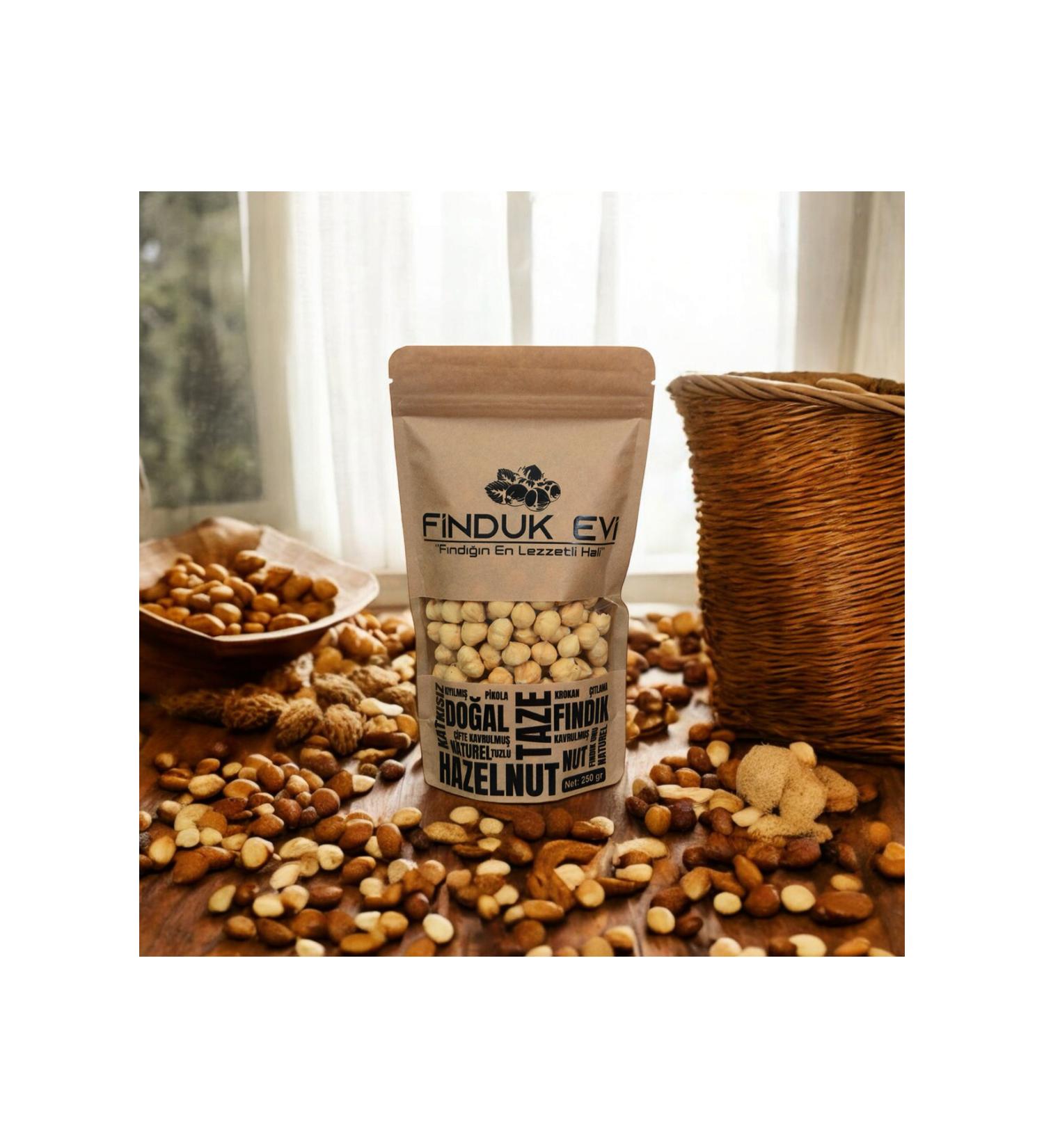 F NUTA Finduk Evi Double Roasted Giresun Hazelnuts 250 Gr