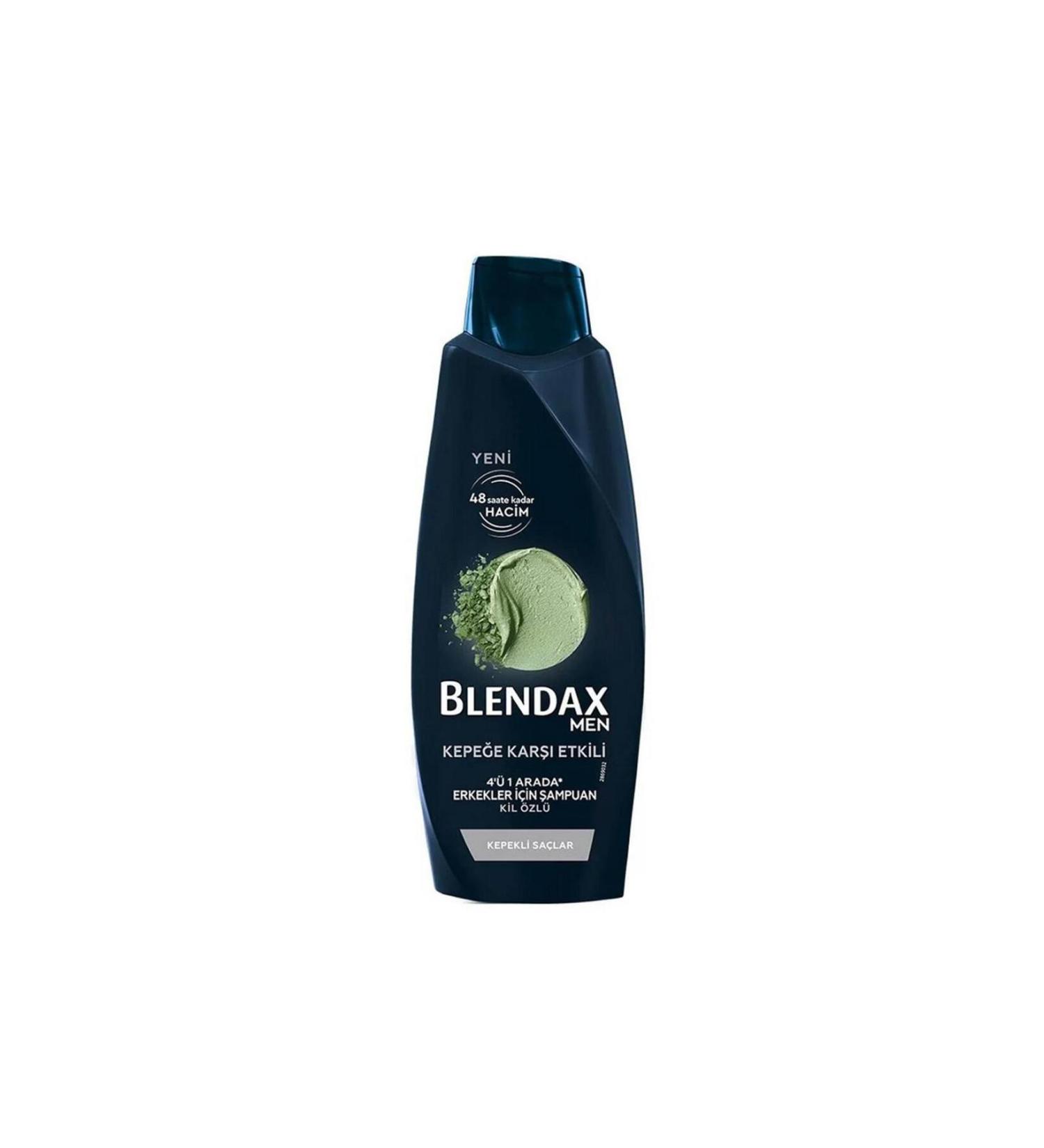 Blendax Men Anti-Dandruff 4 in 1 Clay Essence Shampoo for Men 500 ml