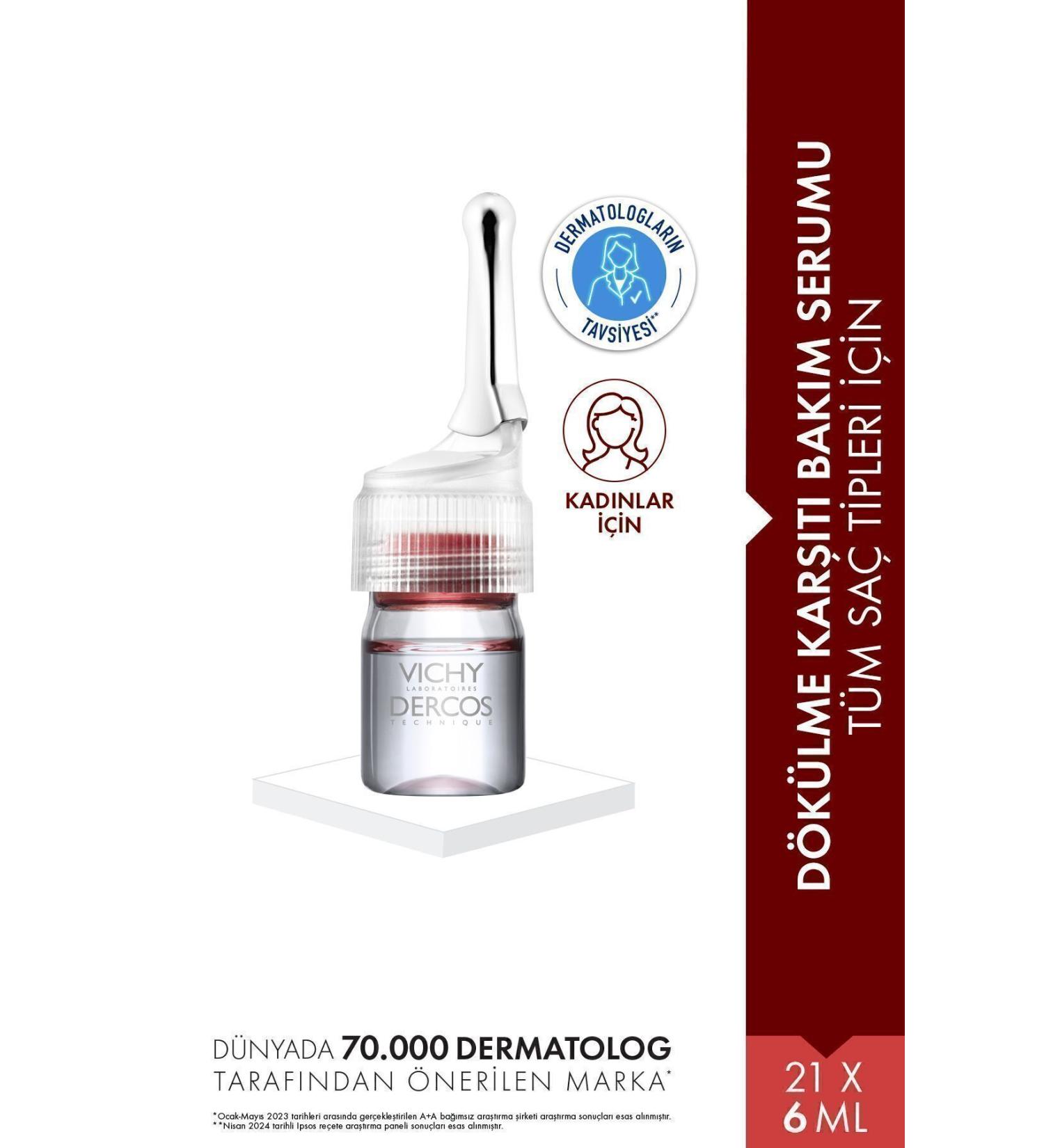 Vichy Intensive Repair Ampoule for Weak Hair 21x6 ml Passi.3764