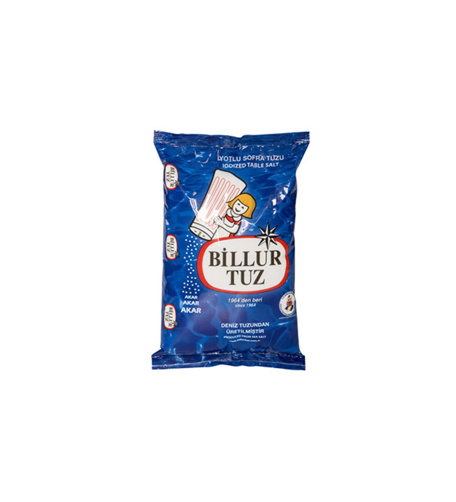 Billur Salt Iodized Salt (1.5 kg) x4 Pieces