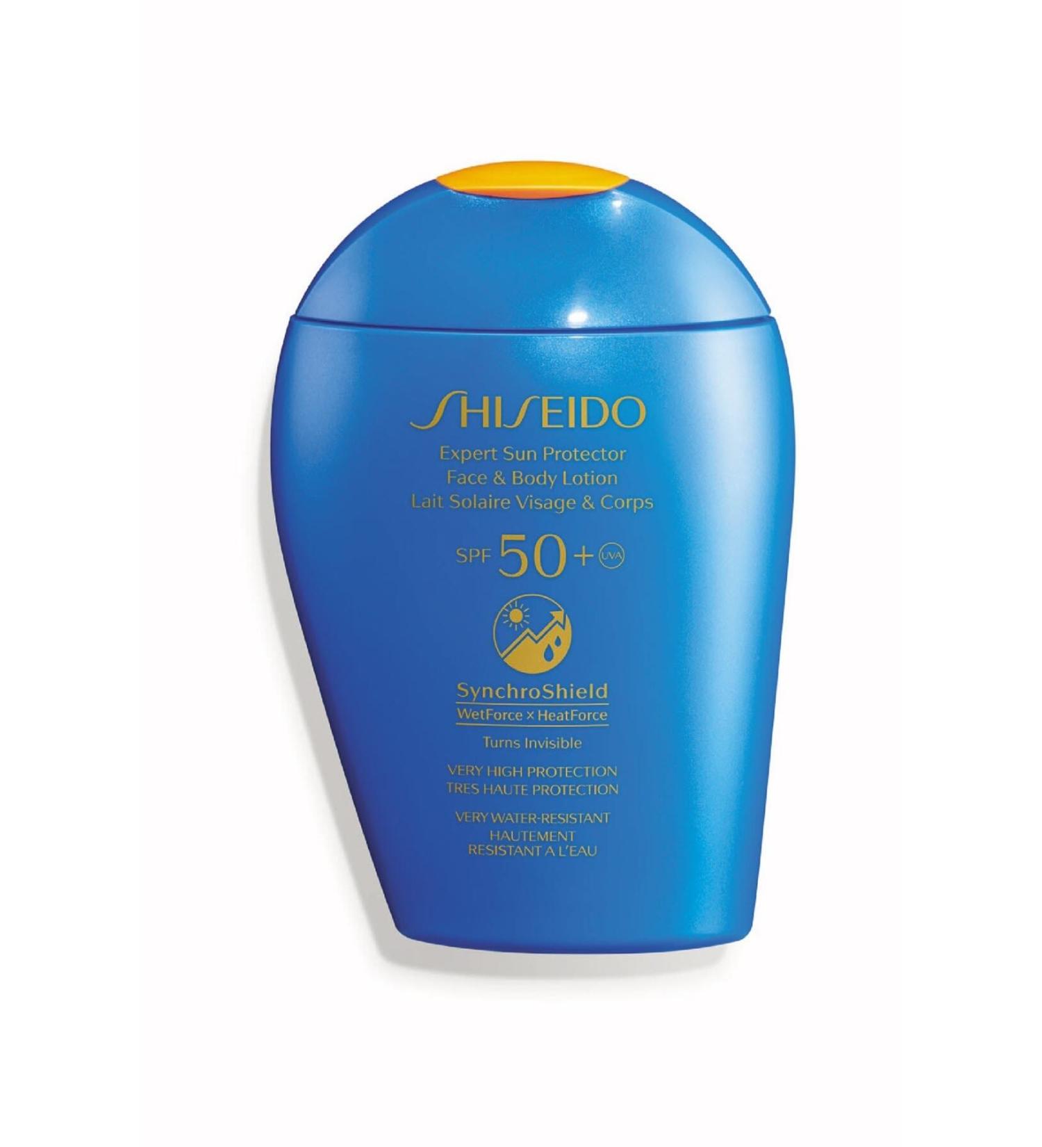 Shiseido Moisturizing Sun Lotion that Protects the Skin from Sun Rays-SPF50 150ml Passi.3822