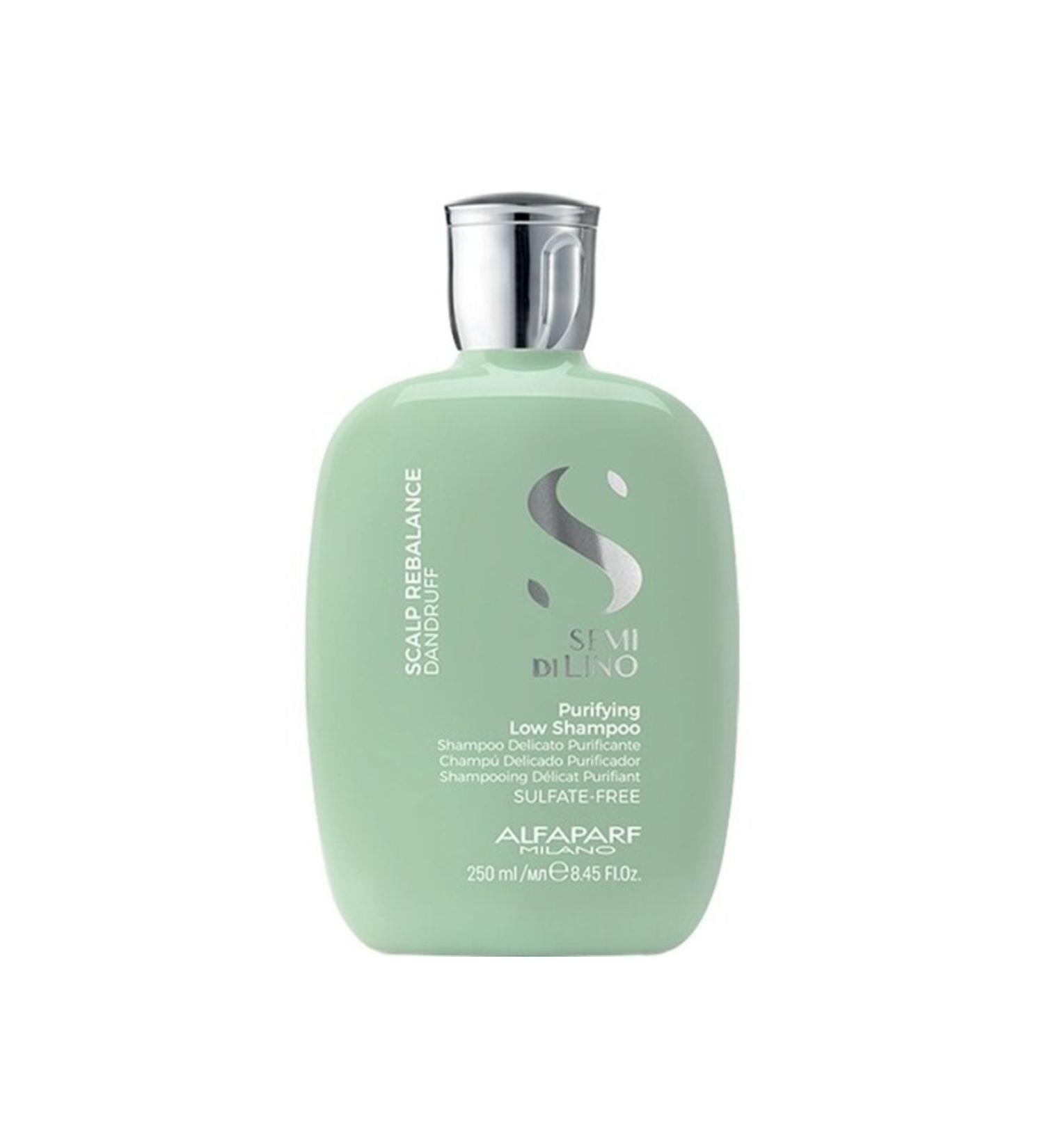 Alfaparf alfa -Semi Di Lino Scalp Shampoo for Dandruff Hair 250 Ml EVAALFANEW7