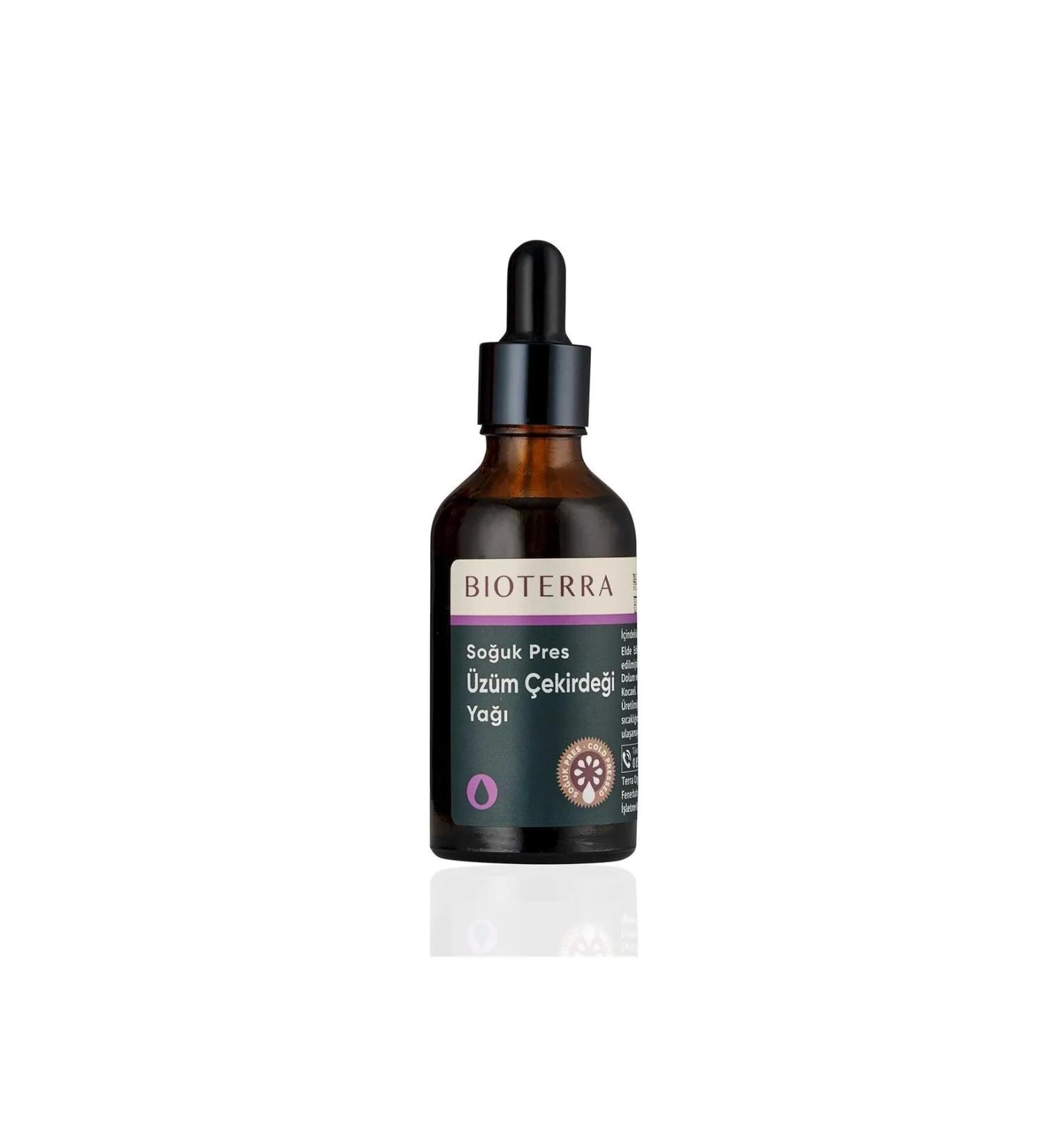 Bioterra Grape Seed Oil 50 ml - Buy Online on GoSupps.com