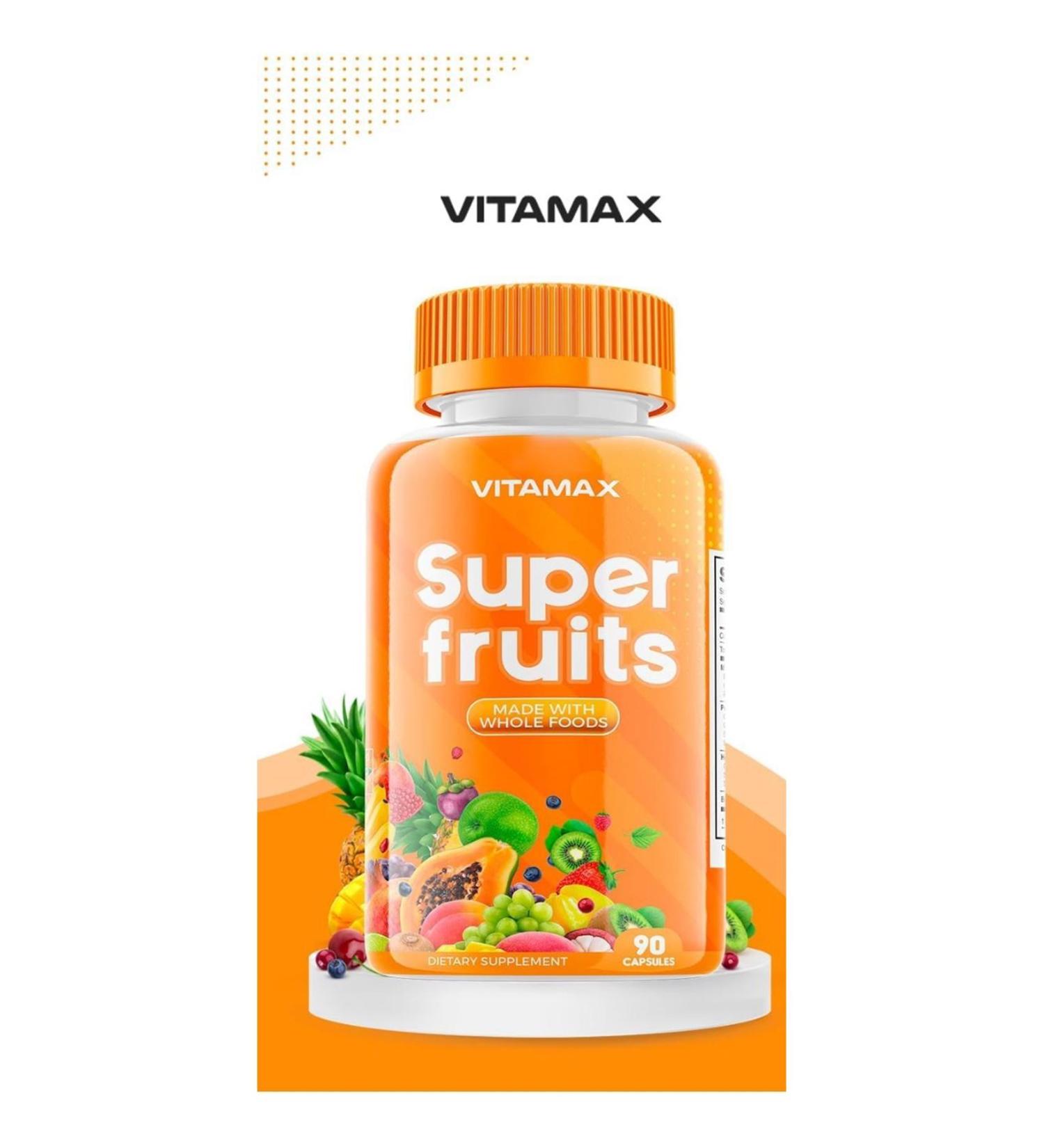 Vitamax Super Fruits 32 Fruits IN 1 - 90 Capsules