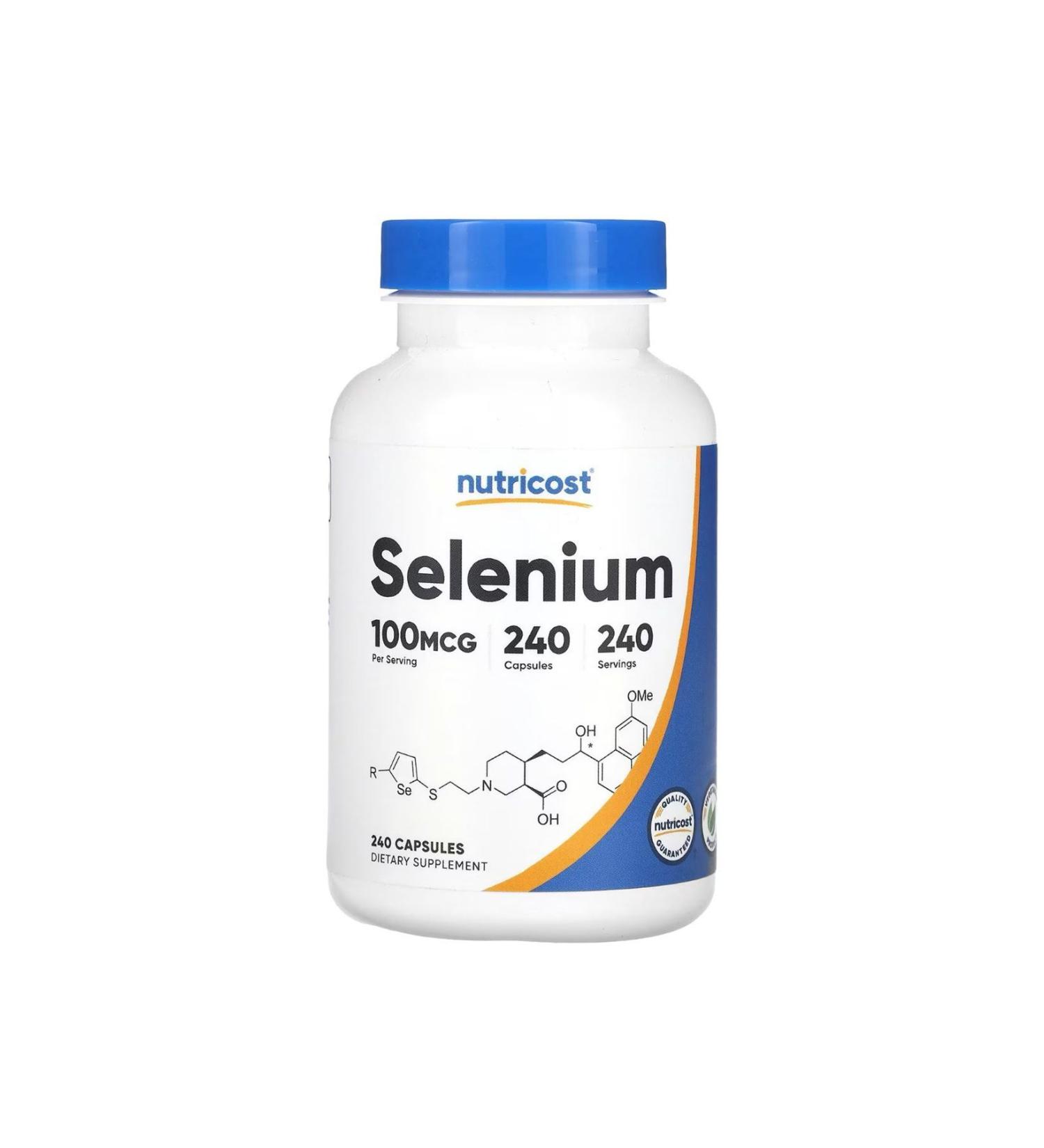 Nutricost Selenium 100 Mcg 240 Capsules