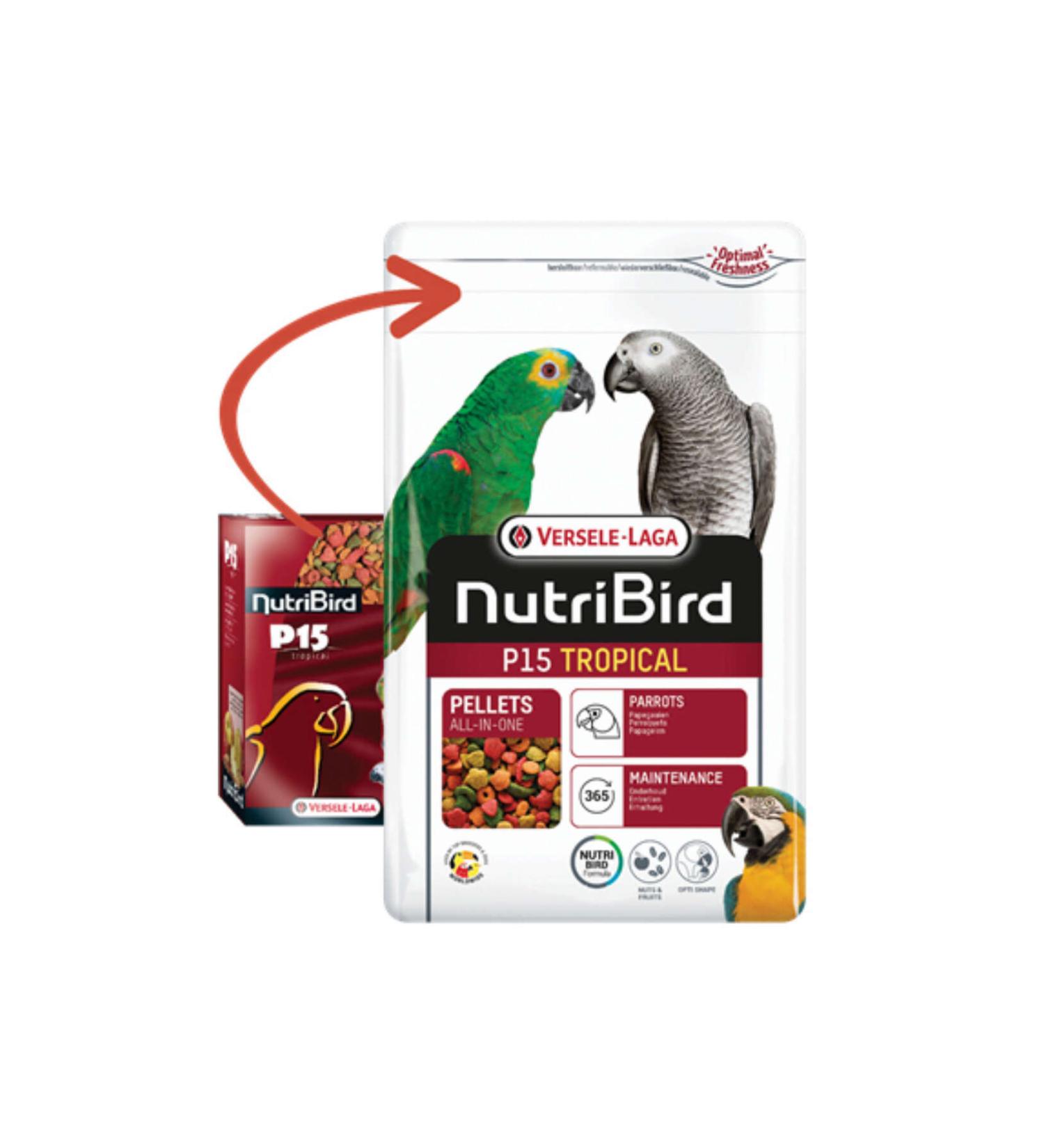 Versele Laga Nutribird P15 Tropical 1kg 451121