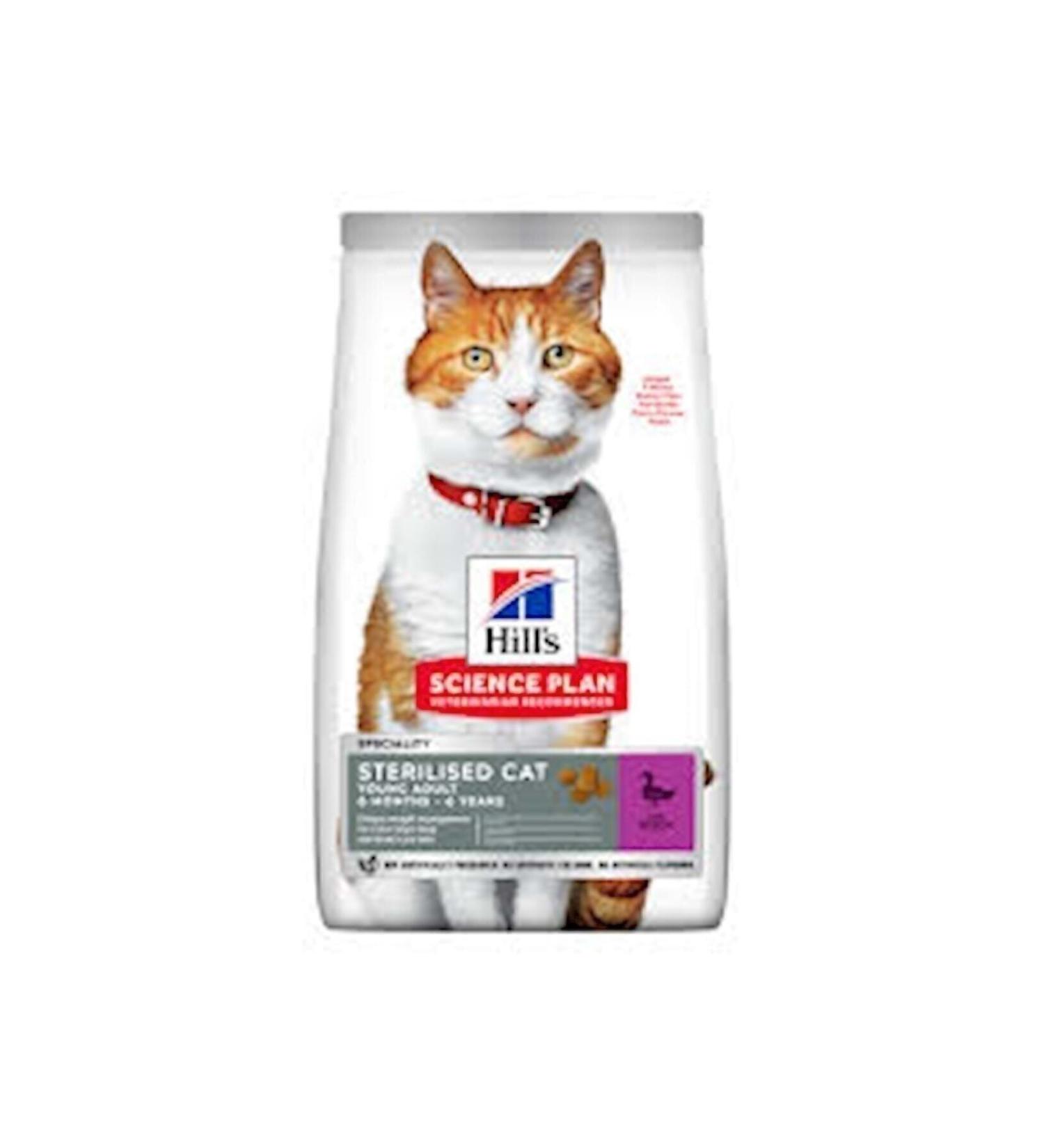 Hill's SCIENCE PLAN Duck Sterilized Adult Cat Food 3 Kg - Buy Online on GoSupps.com