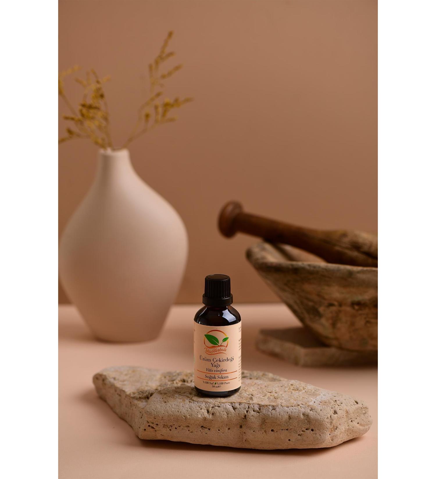 Ida Herbals Grape Seed Oil 50 Ml (vitis Vinifera L.)