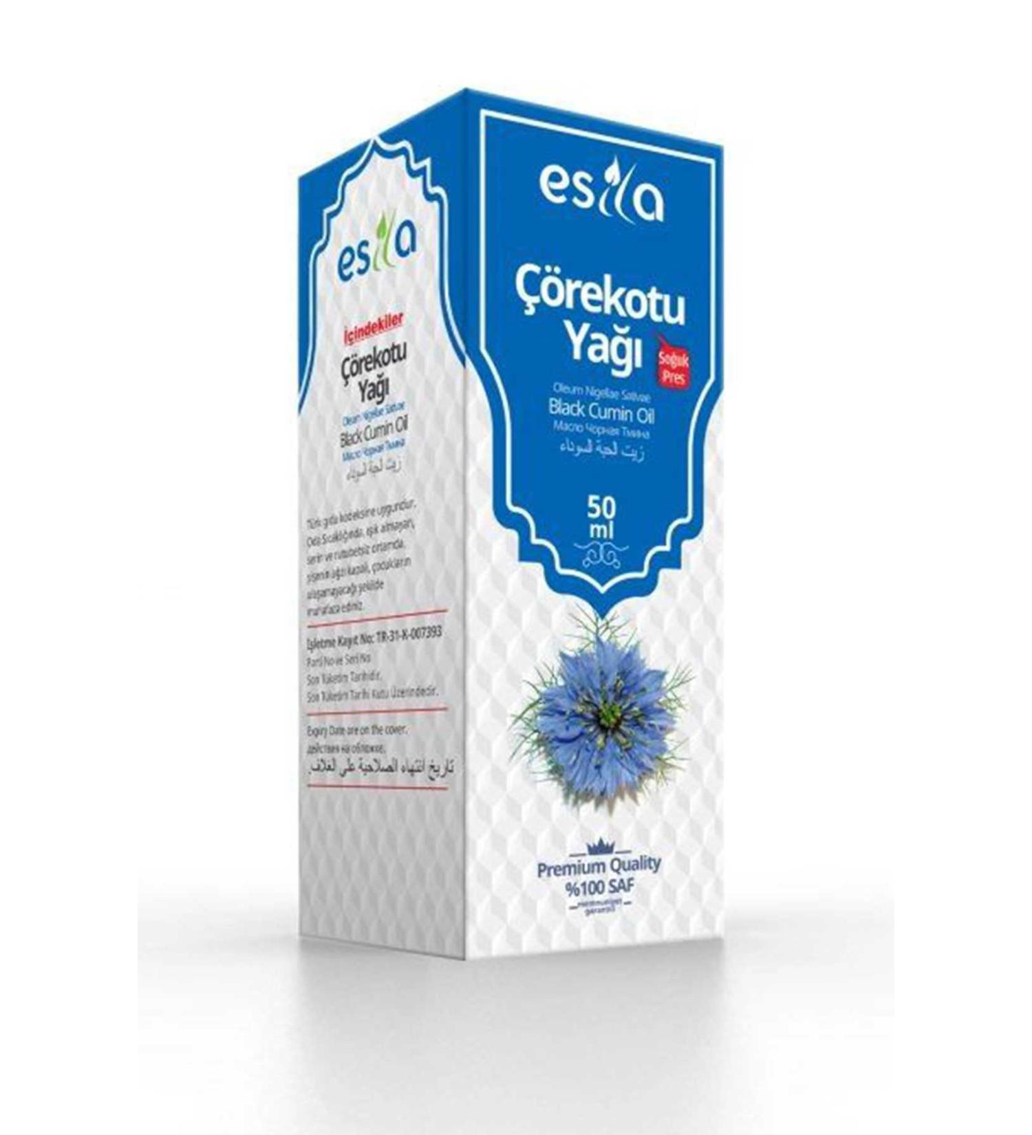 Esila Tea Black Cumin Oil 20 Ml.