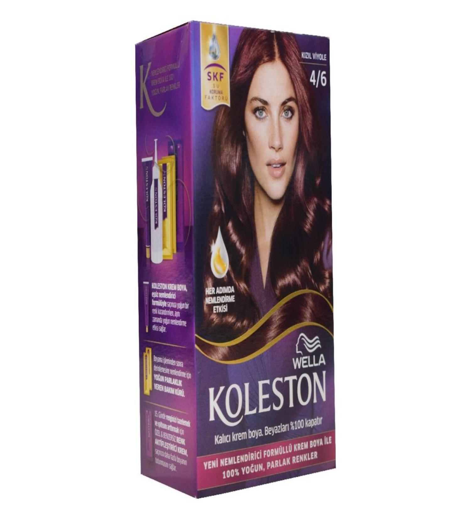 Nextpage Koleston Hair Dye Set 4 6 Dark Red