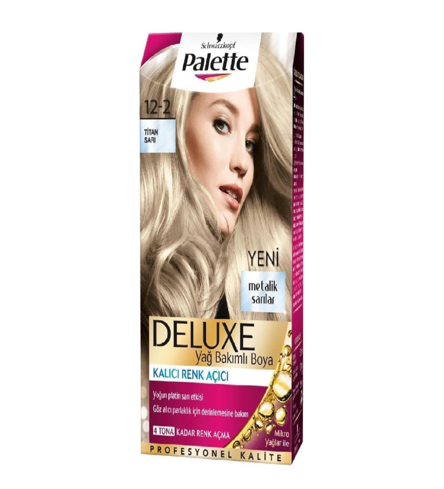 Deluxe Hair Dye 12 2 Titan Yellow